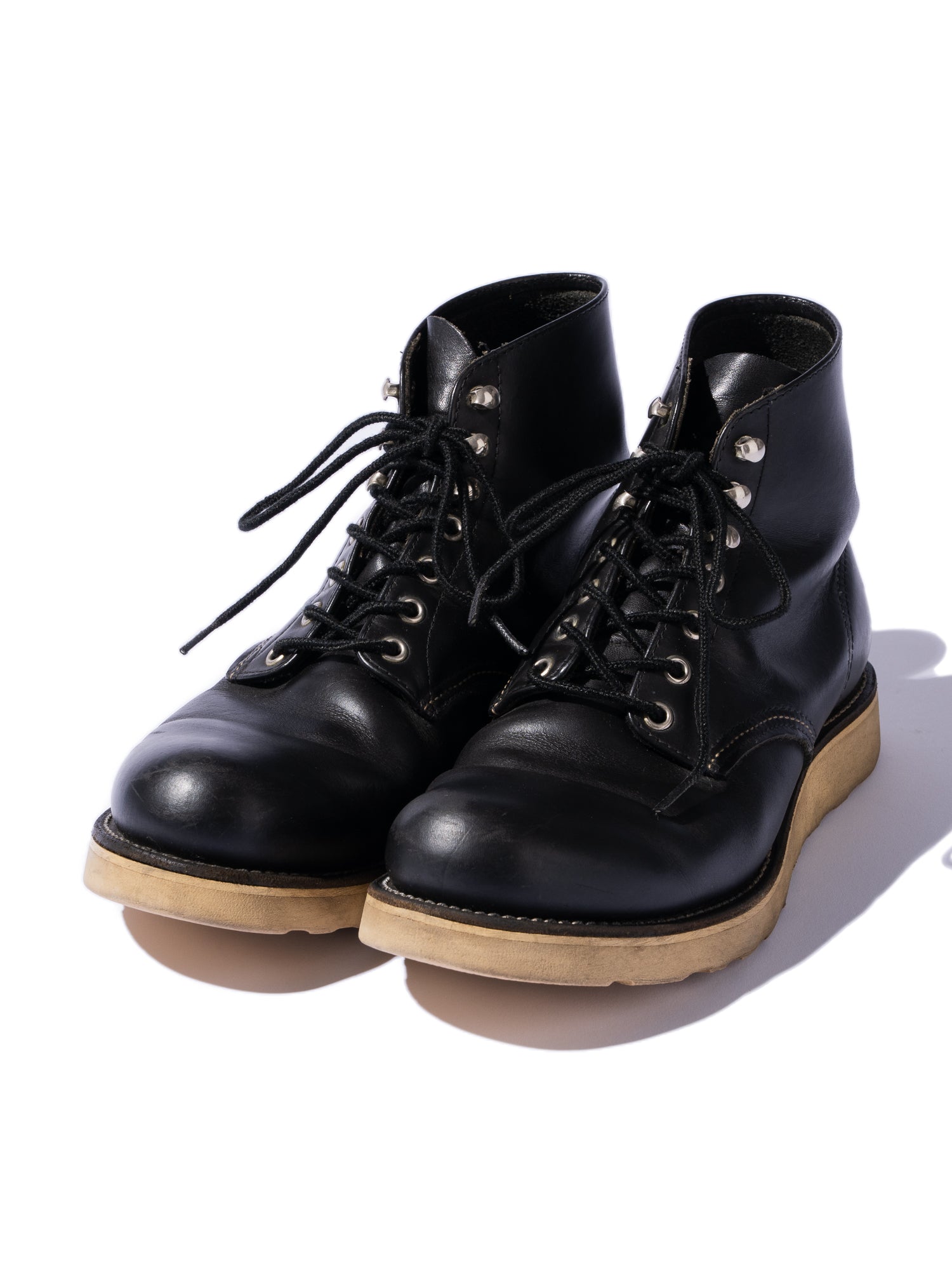 NorMo Vintage / 90’s RED WING BOOTS 8165-1 BLK SIZE8 1/2D (BOX付) MADE IN USA