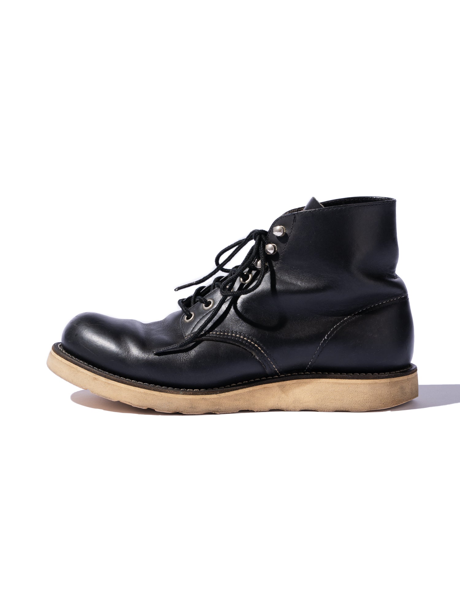 NorMo Vintage / 90’s RED WING BOOTS 8165-1 BLK SIZE8 1/2D (BOX付) MADE IN USA