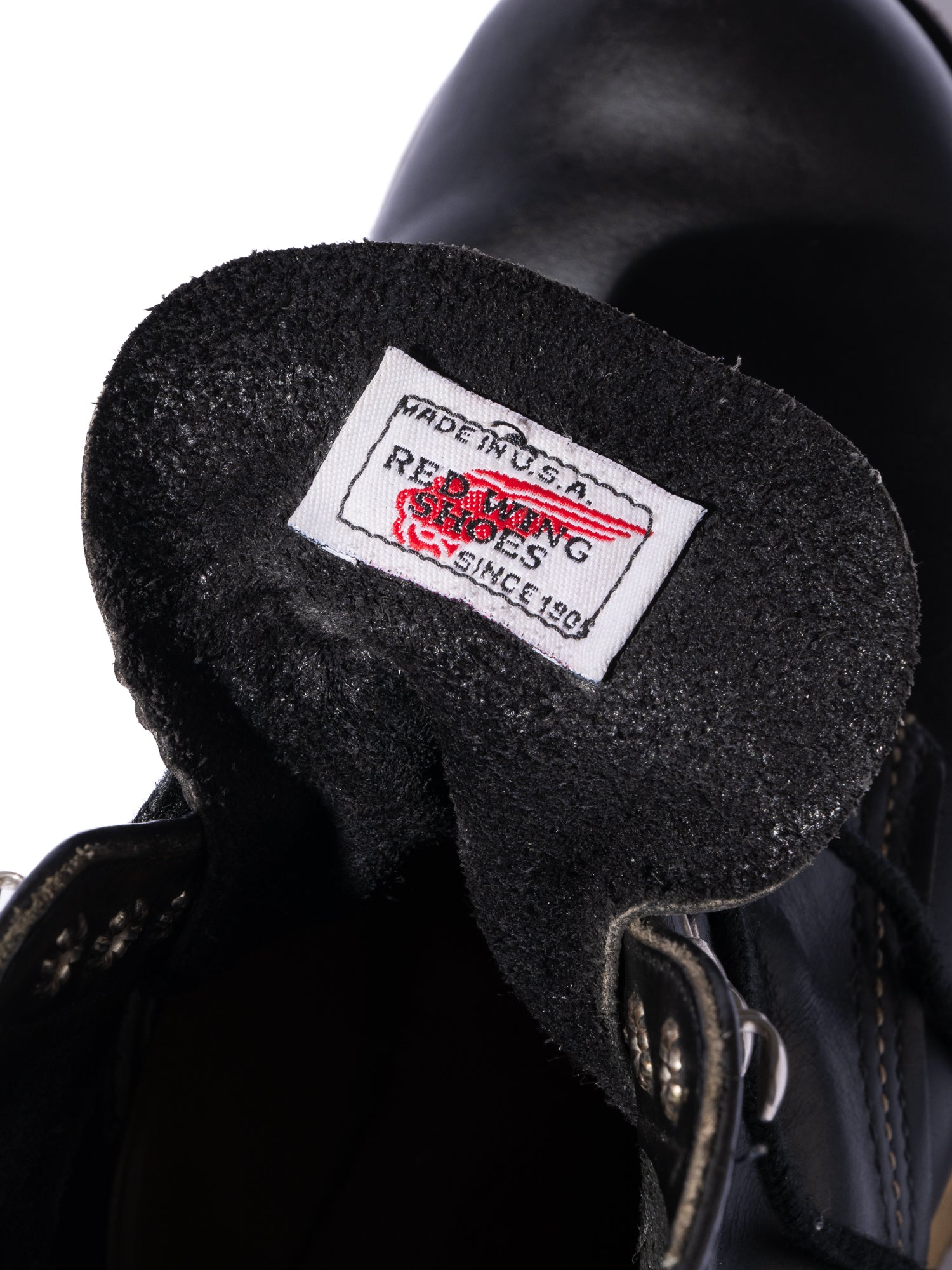 NorMo Vintage / 90’s RED WING BOOTS 8165-1 BLK SIZE8 1/2D (BOX付) MADE IN USA