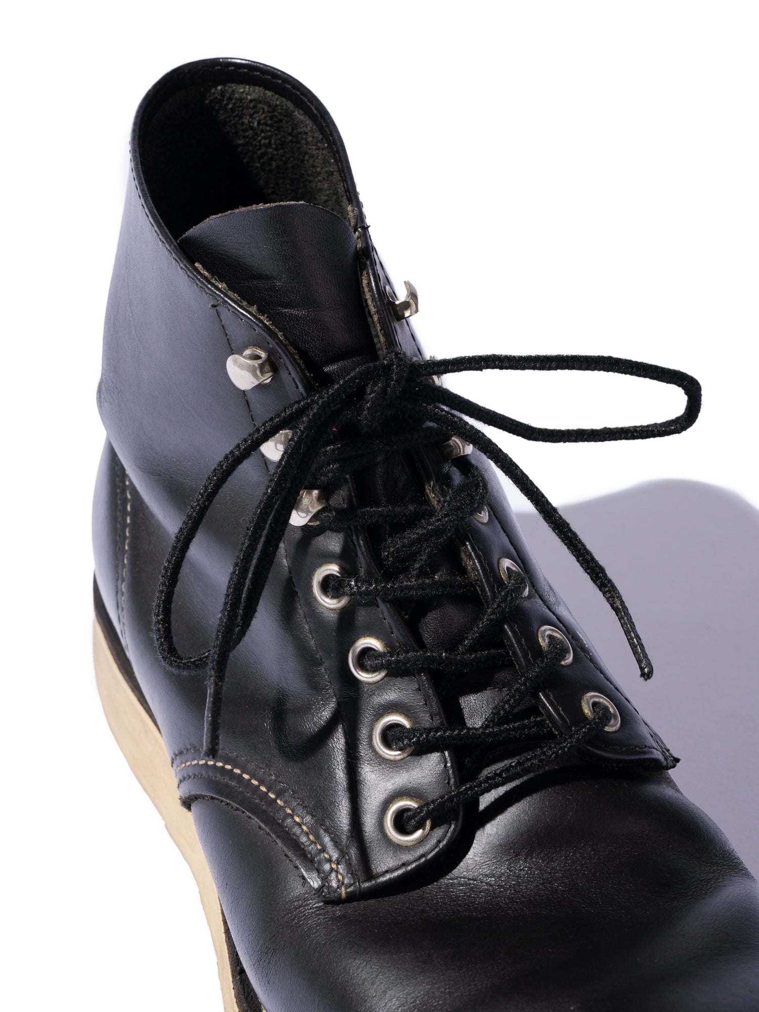 NorMo Vintage / 90’s RED WING BOOTS 8165-1 BLK SIZE8 1/2D (BOX付) MADE IN USA