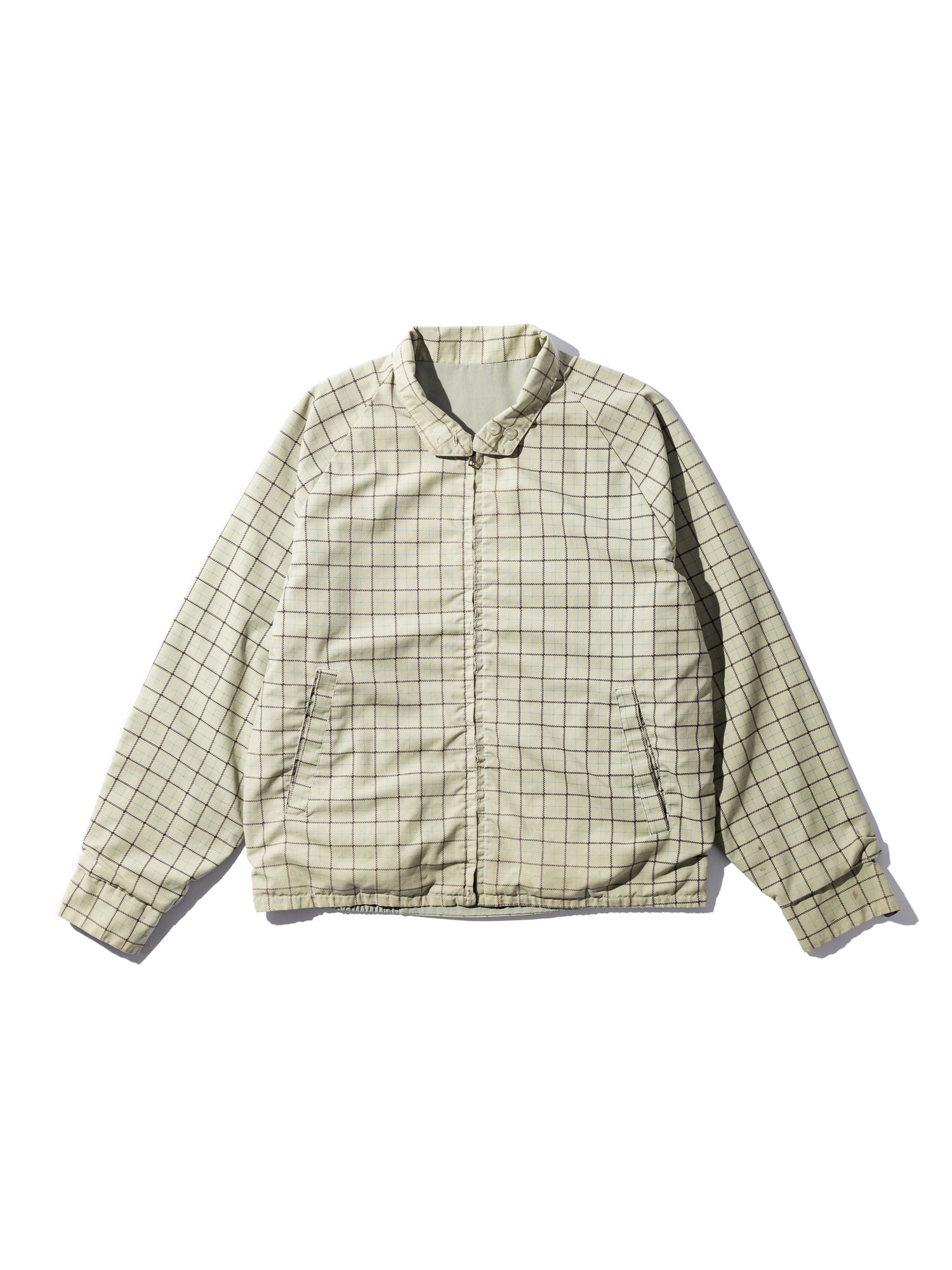 NorMo Vintage / 50's  60's ”TRENDS CALIFRNIA” REVERSIBLE JK GRN チェック×無地