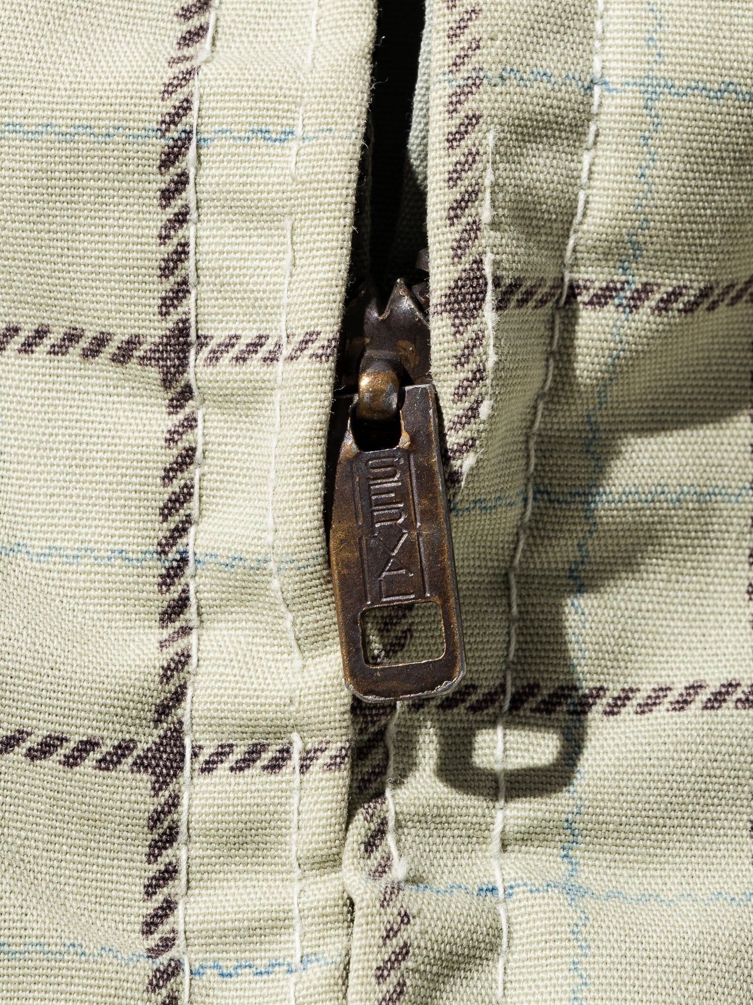 NorMo Vintage / 50's  60's ”TRENDS CALIFRNIA” REVERSIBLE JK GRN チェック×無地