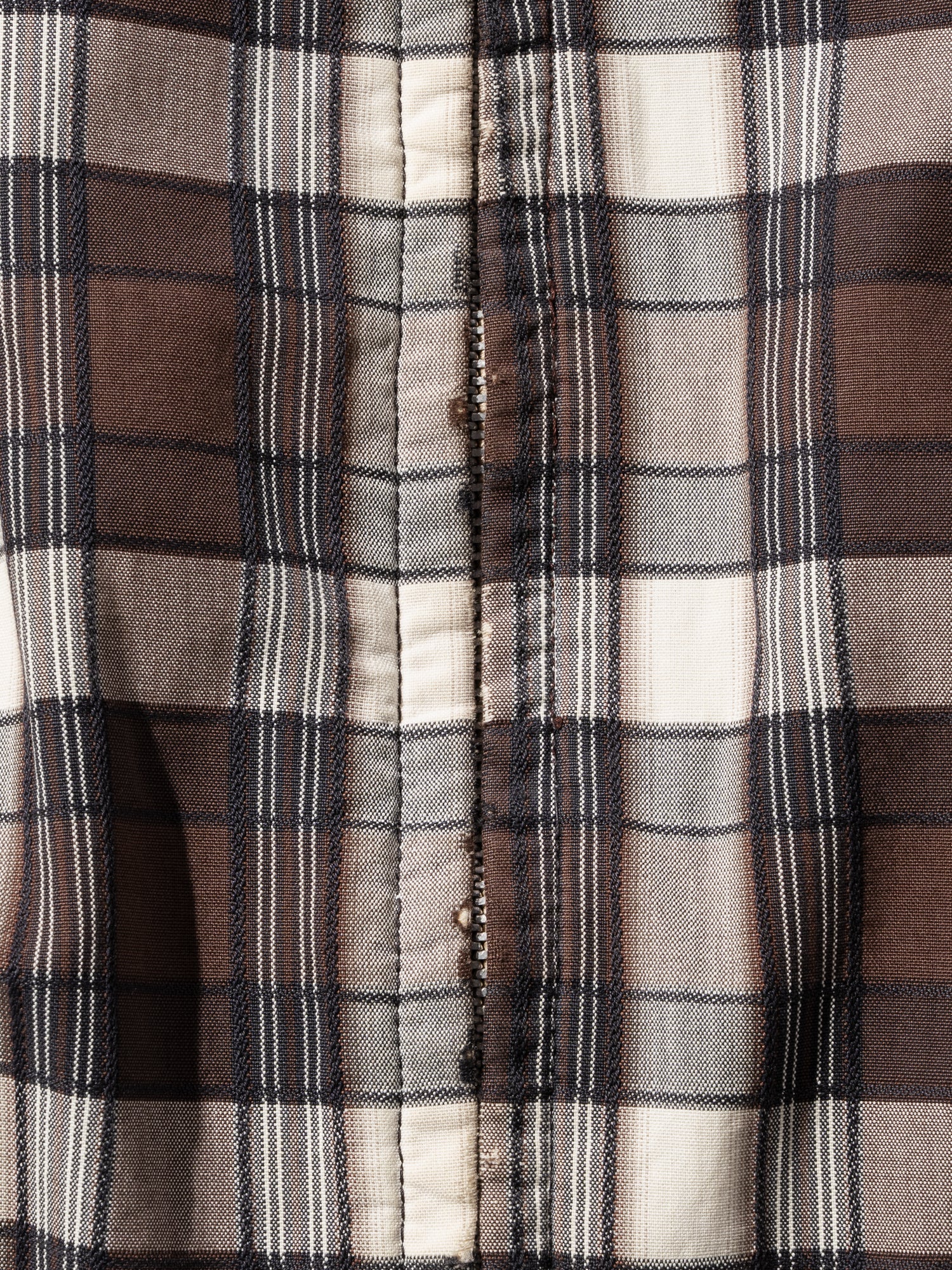 NorMo Vintage / 50's  60's REVERSIBLE JK BRN チェック×無地