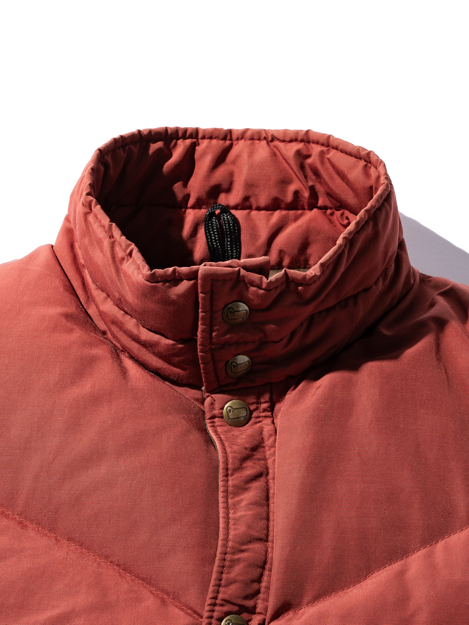NorMo Vintage / 60's 70's "WOOL RICH" DOWN VEST ORG SIZE M T/C 60/40CLOTH OLD OUTDOOR