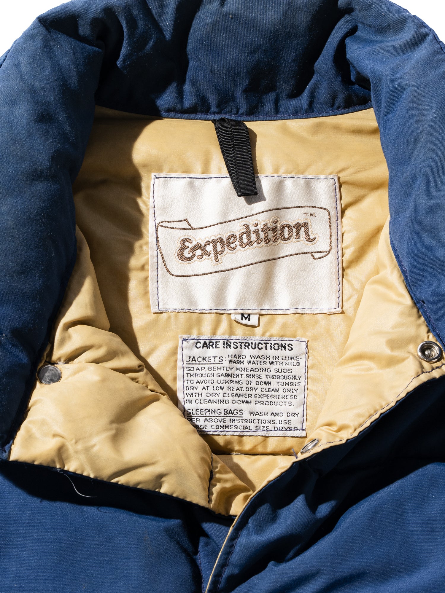 NorMo Vintage / 60's 70's "EXPEDITION" DOWN NVY SIZE M T/C T/C 60/40CLOTH OLD OUTDOOR