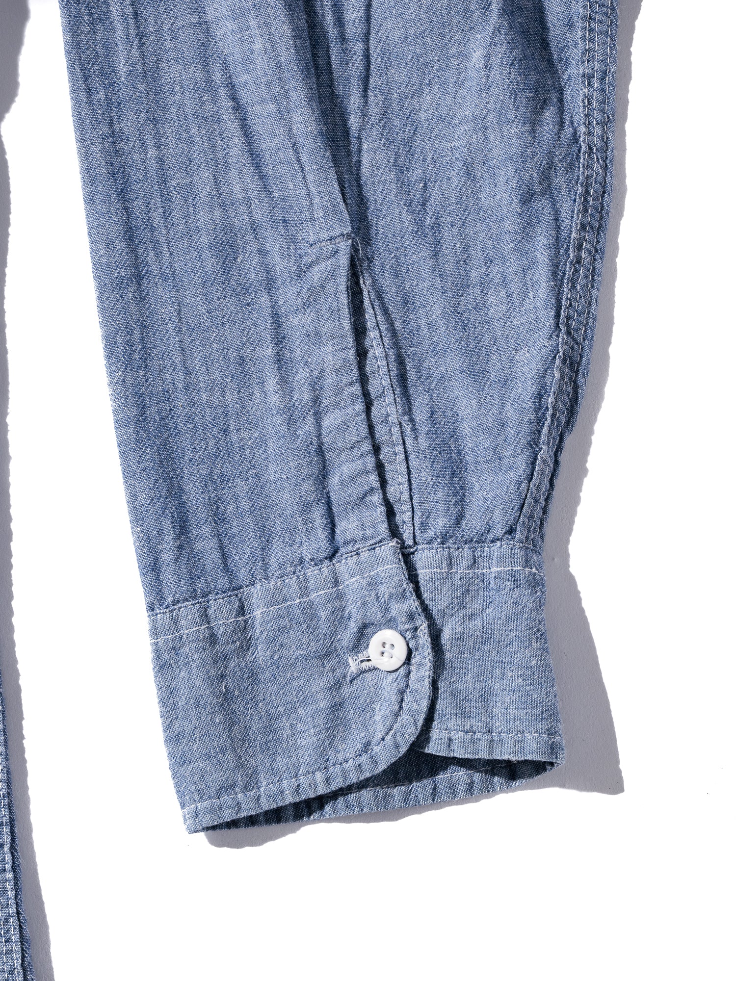 NorMo Vintage / PRENTIS CHAMBRAY WORK SHIR SIZE L MADE IN USA
