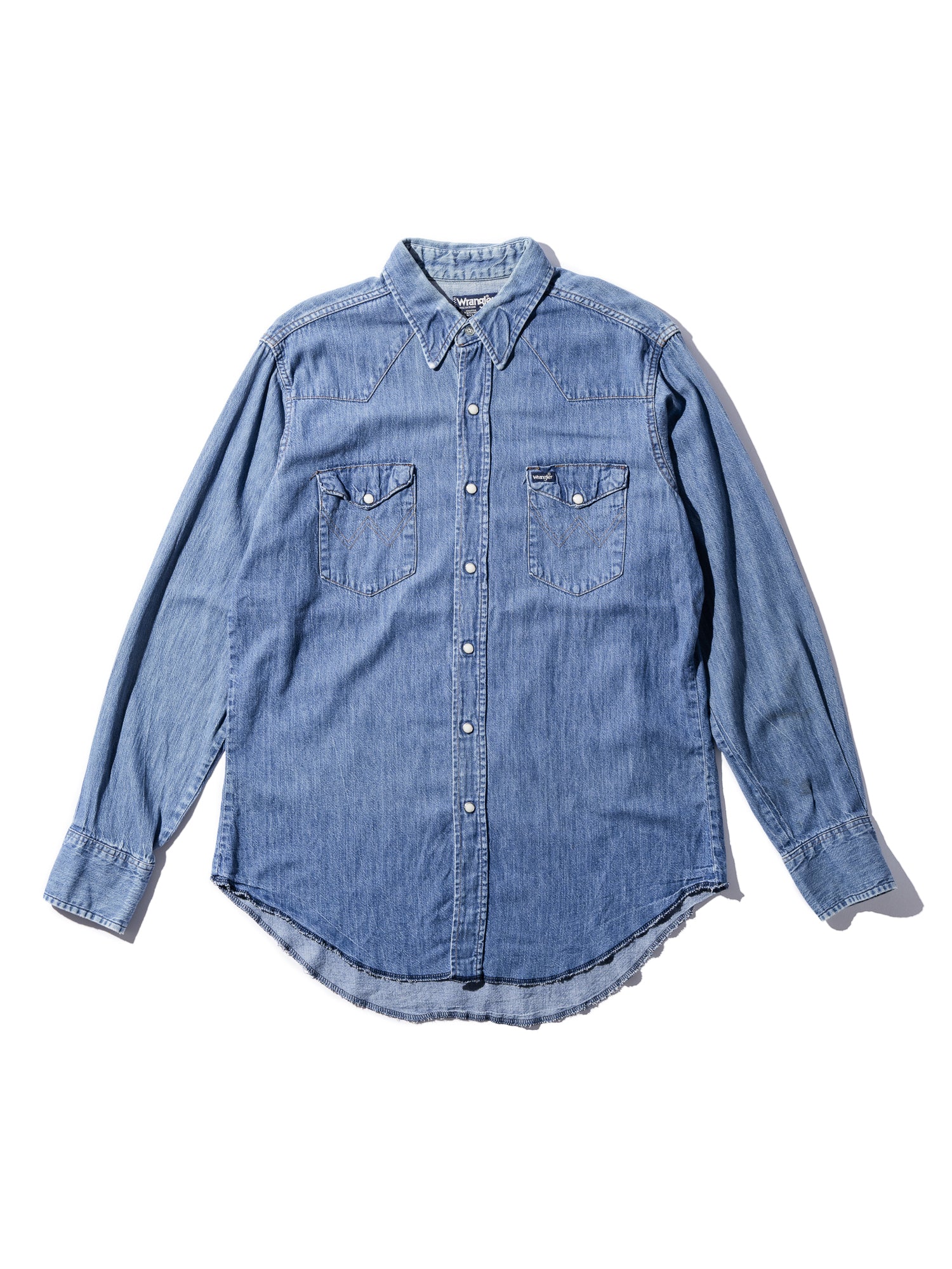 NorMo Vintage / WRANGLER DENIM WESTERN SHIRTS SIZE 16 1/2