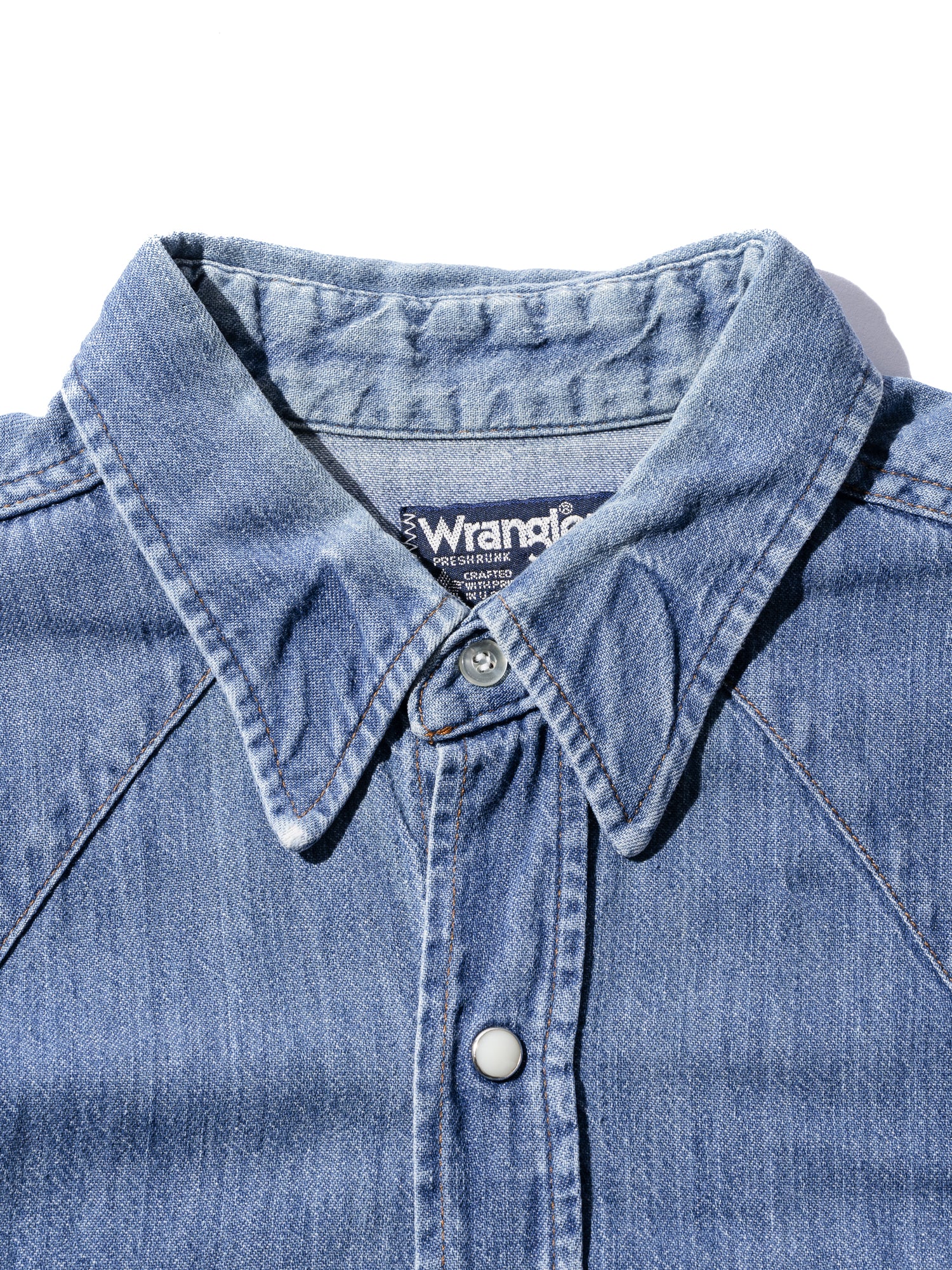 NorMo Vintage / WRANGLER DENIM WESTERN SHIRTS SIZE 16 1/2