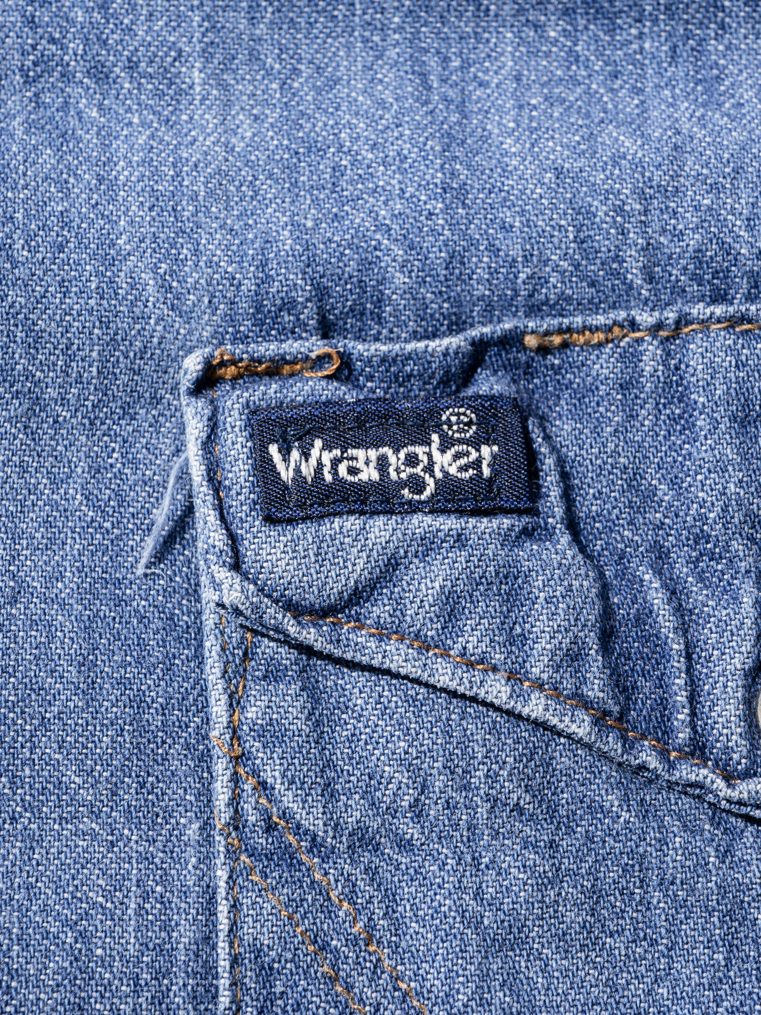 NorMo Vintage / WRANGLER DENIM WESTERN SHIRTS SIZE 16 1/2