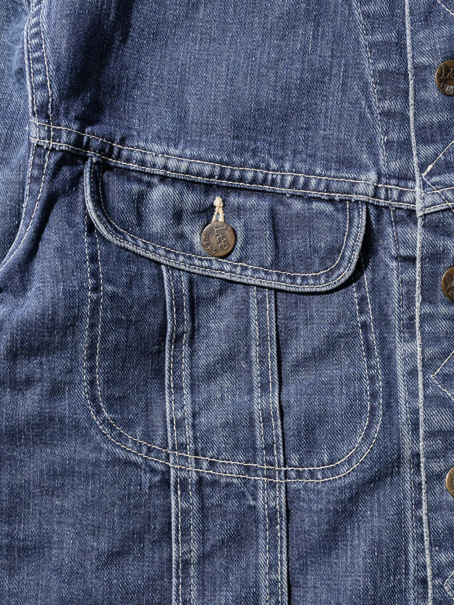 NorMo Vintage / 50's "LEE"101 J DENIM JK SIZE 40 三角赤TAB ユニオンチケット