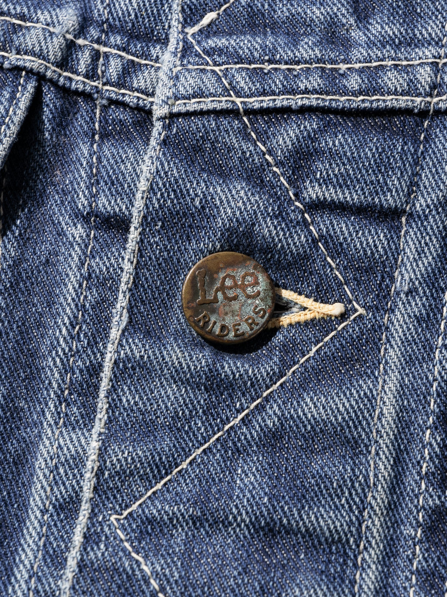 NorMo Vintage / 50's "LEE"101 J DENIM JK SIZE 40 三角赤TAB ユニオンチケット