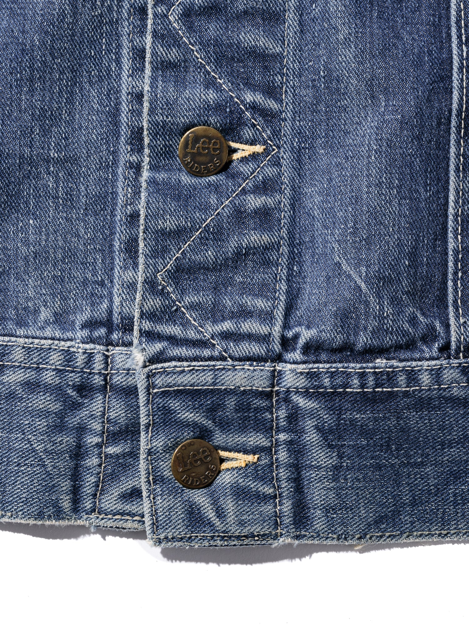 NorMo Vintage / 50's "LEE"101 J DENIM JK SIZE 40 三角赤TAB ユニオンチケット