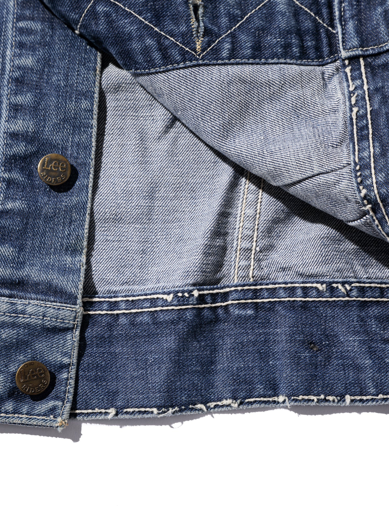NorMo Vintage / 50's "LEE"101 J DENIM JK SIZE 40 三角赤TAB ユニオンチケット