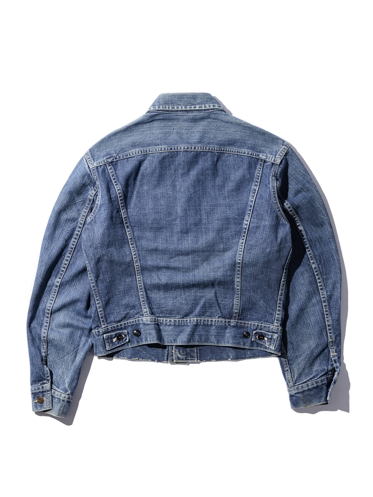 NorMo Vintage / 50's "LEE"101 J DENIM JK SIZE 40 三角赤TAB ユニオンチケット