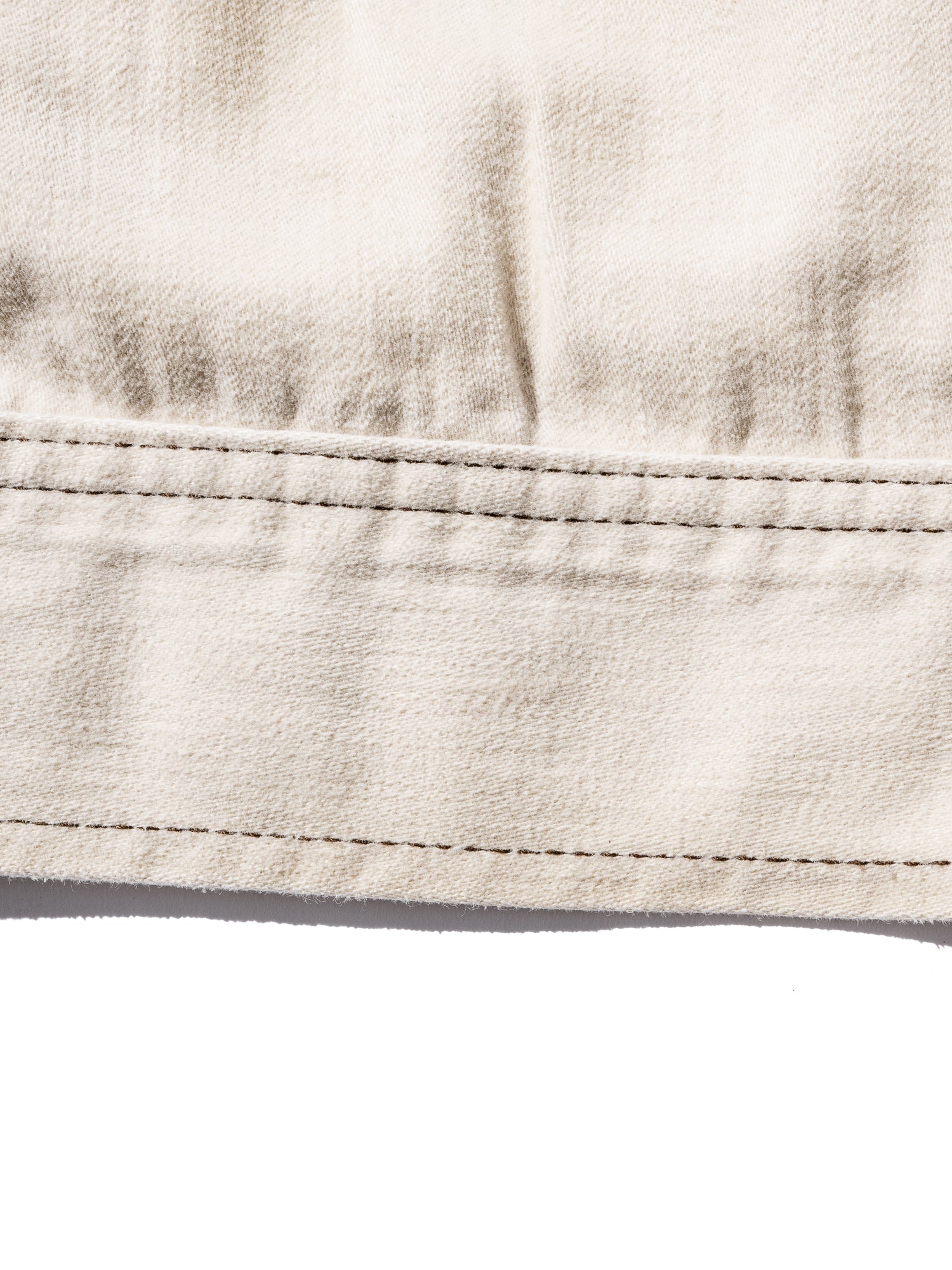 NorMo Vintage / 70's "LEE" PEACHSKIN JK BEG SIZE L-R MADE INUSA