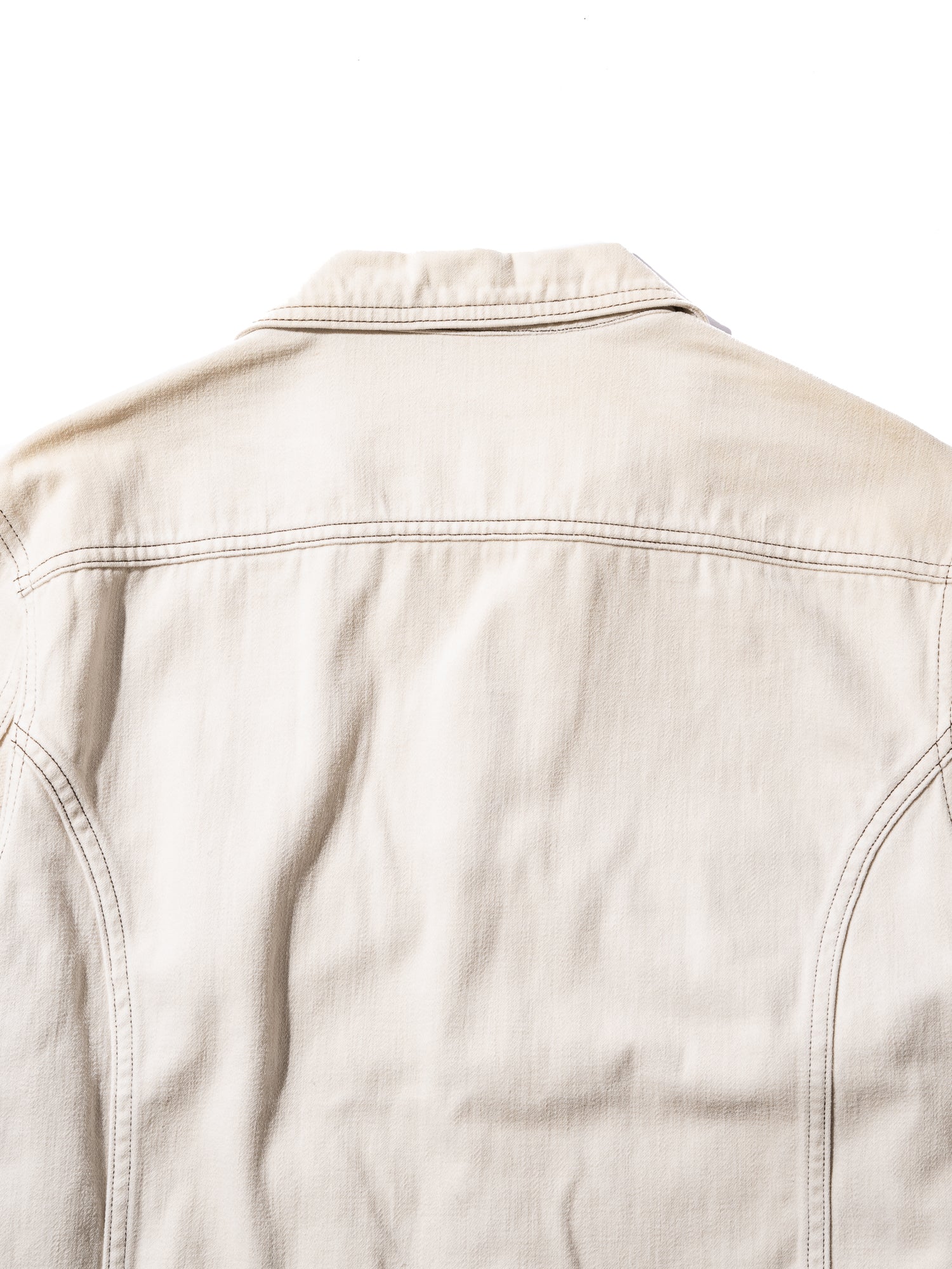 NorMo Vintage / 70's "LEE" PEACHSKIN JK BEG SIZE L-R MADE INUSA