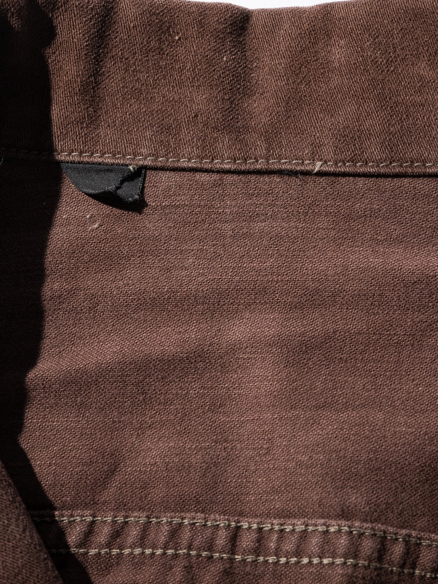 NorMo Vintage / 70's "LEE" PEACH SKIN JK BRN