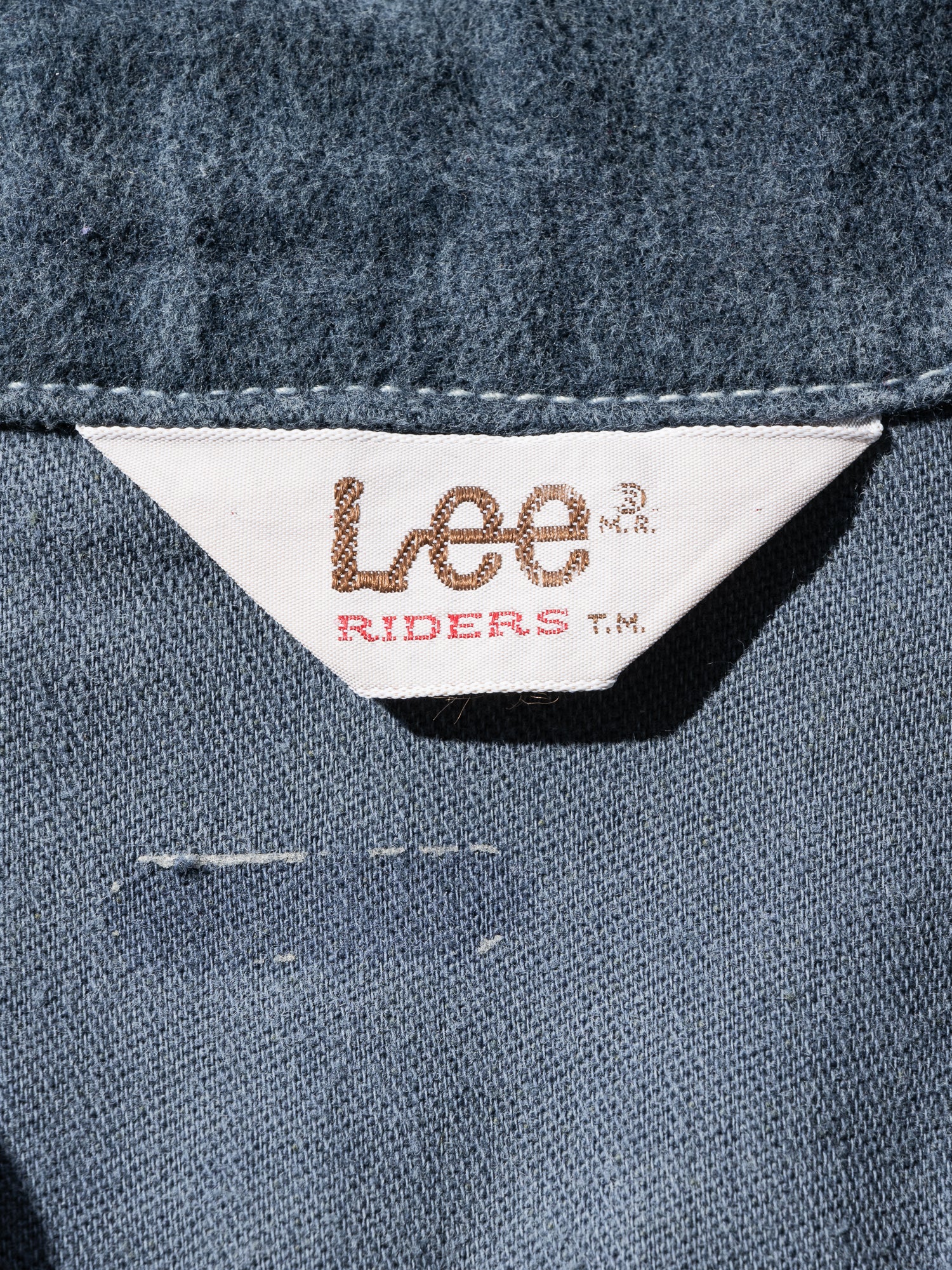 NorMo Vintage / 70's "LEE" RIDERS COTTON SUEDE JK NVY