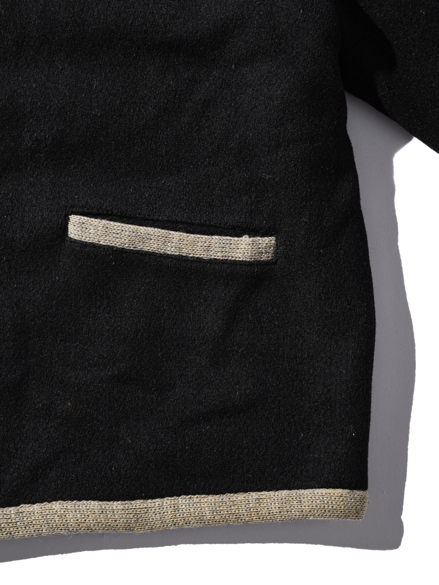 NorMo Vintage / 50's "PENNY'S" WOOL JK BLK SIZE L OLD LABEL SPORTS OUTER WEAR
