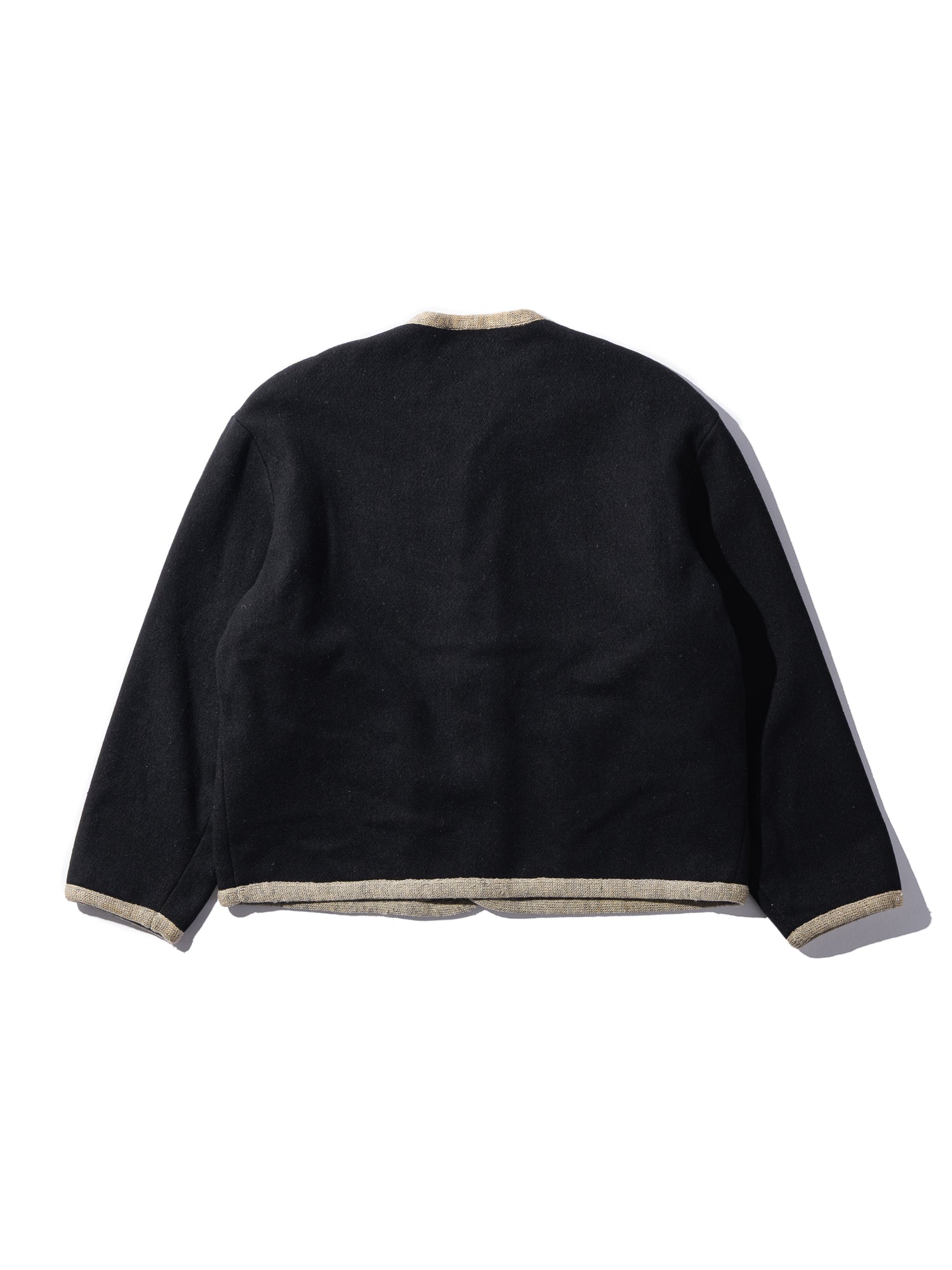 NorMo Vintage / 50's "PENNY'S" WOOL JK BLK SIZE L OLD LABEL SPORTS OUTER WEAR