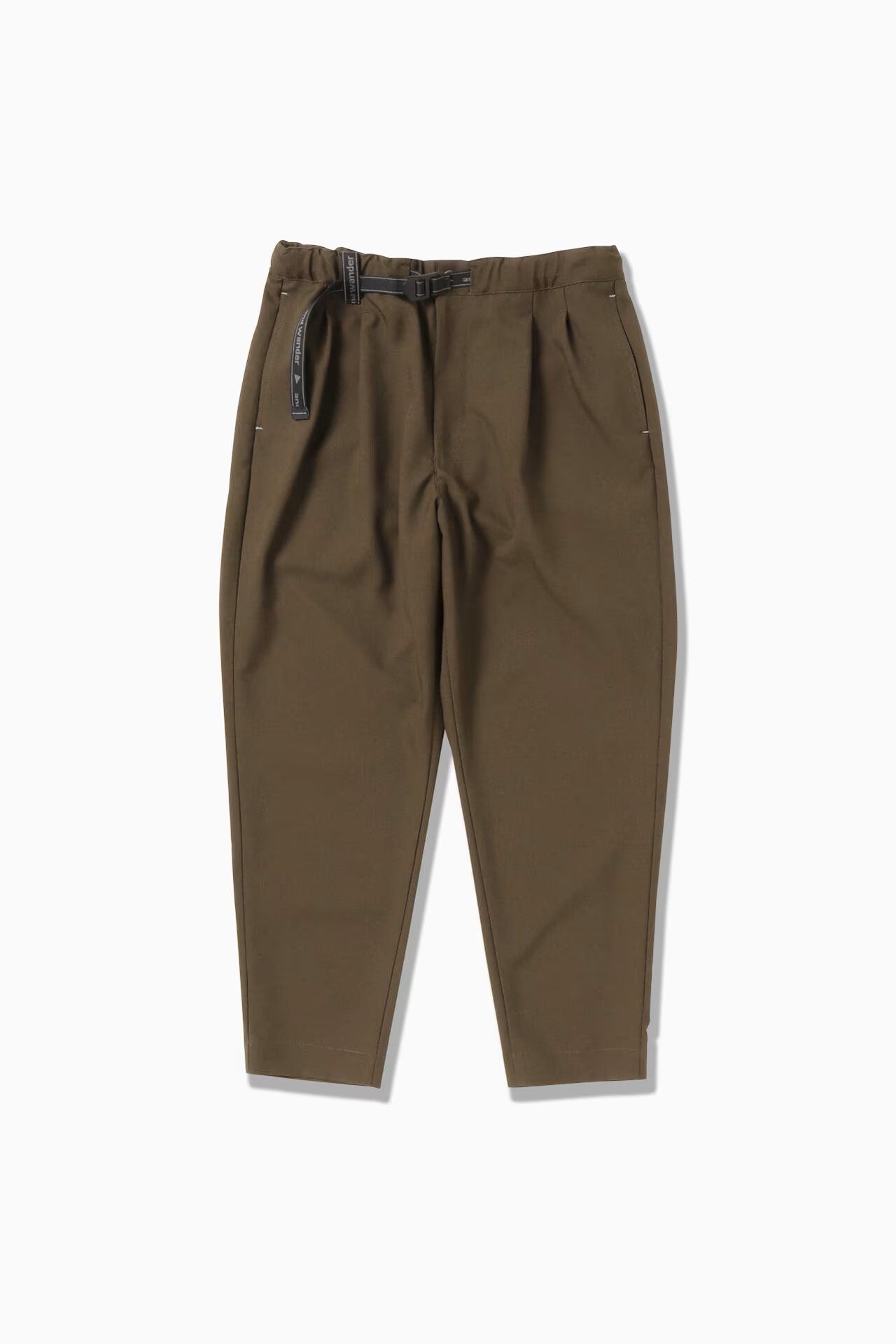 and wander / PE melange twill pants