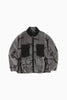 and wander / Daijiro OHARA map key boa jacket