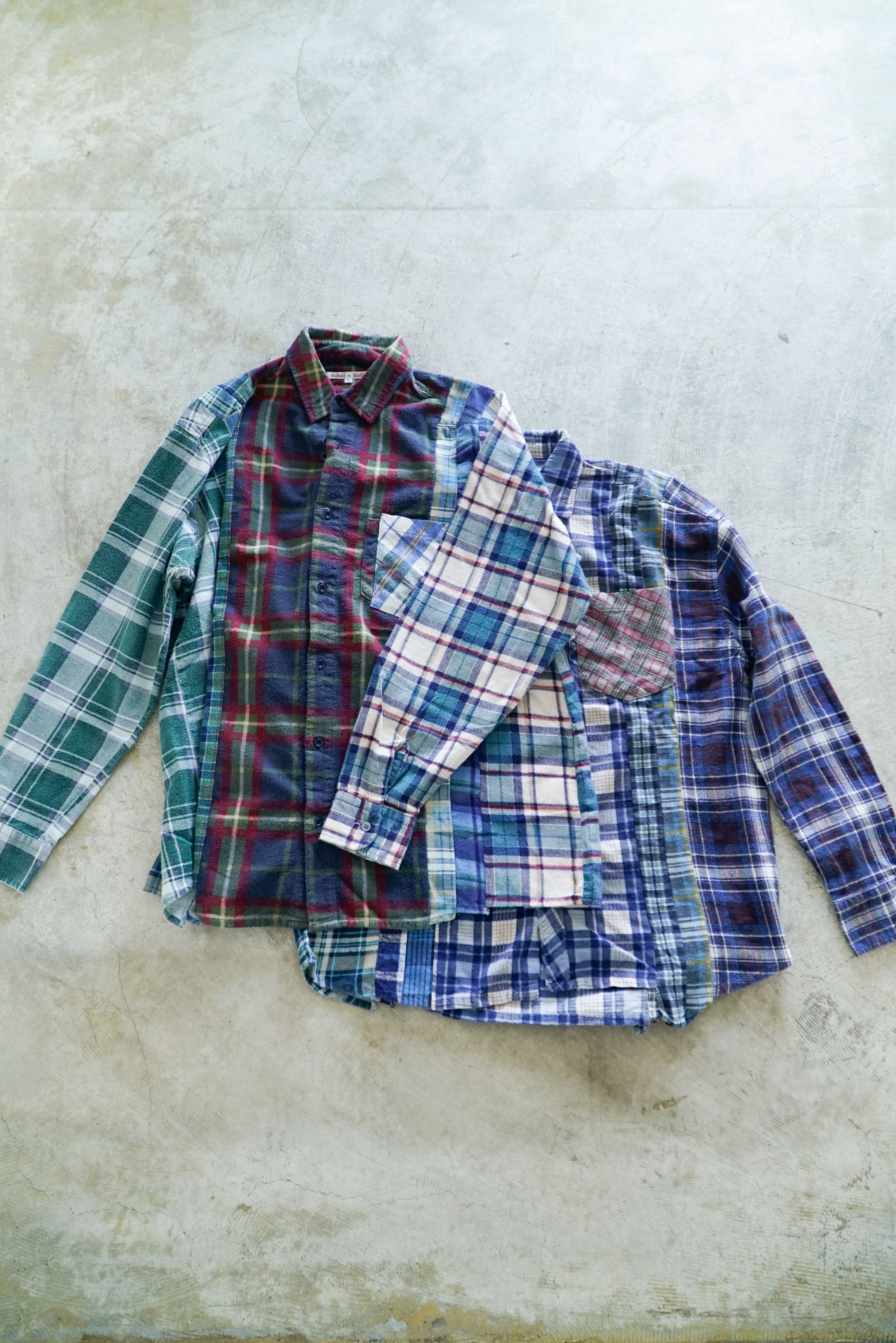 Needles / Flannel Shirt -> 7 Cuts Shirt