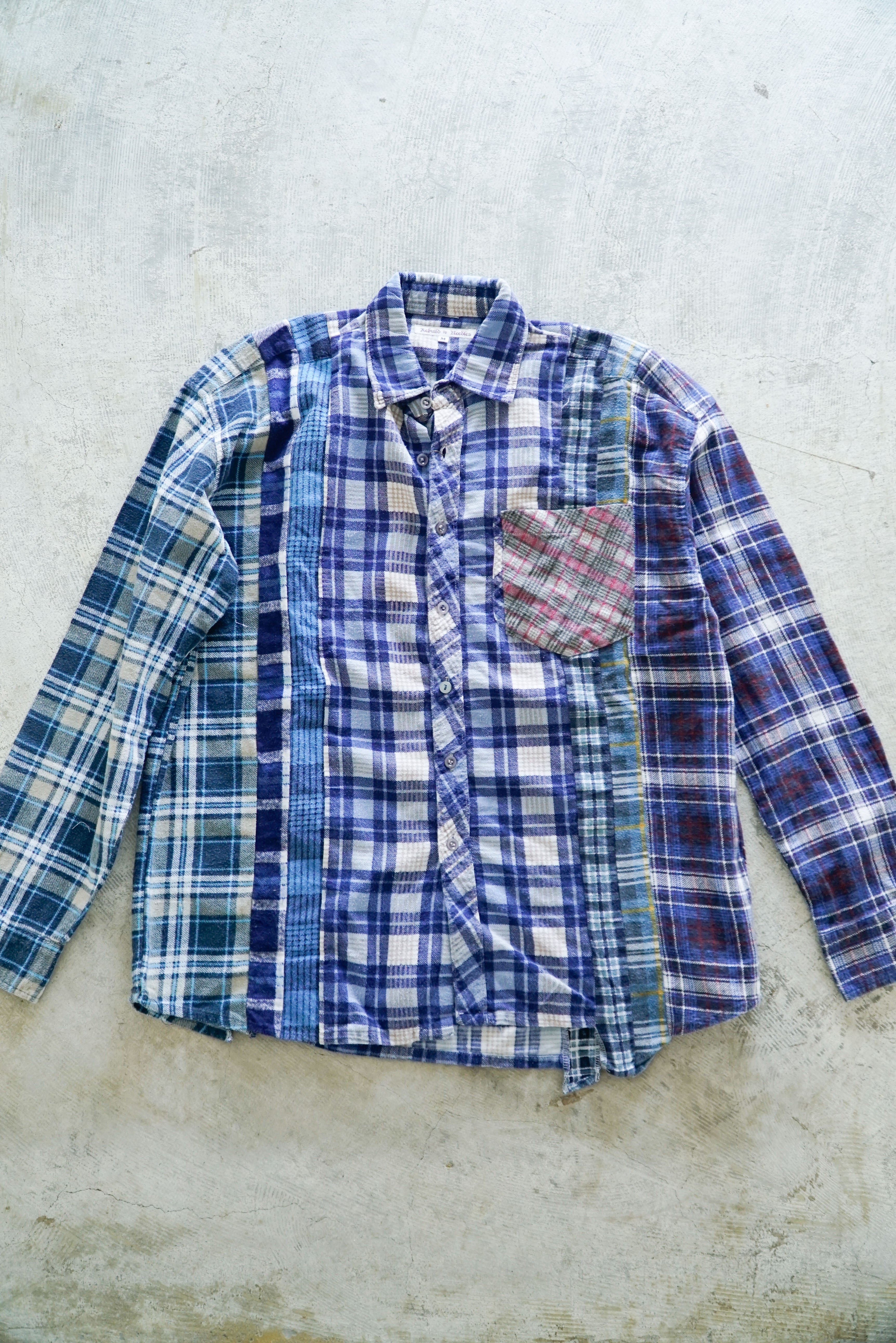 Needles / Flannel Shirt -> 7 Cuts Shirt