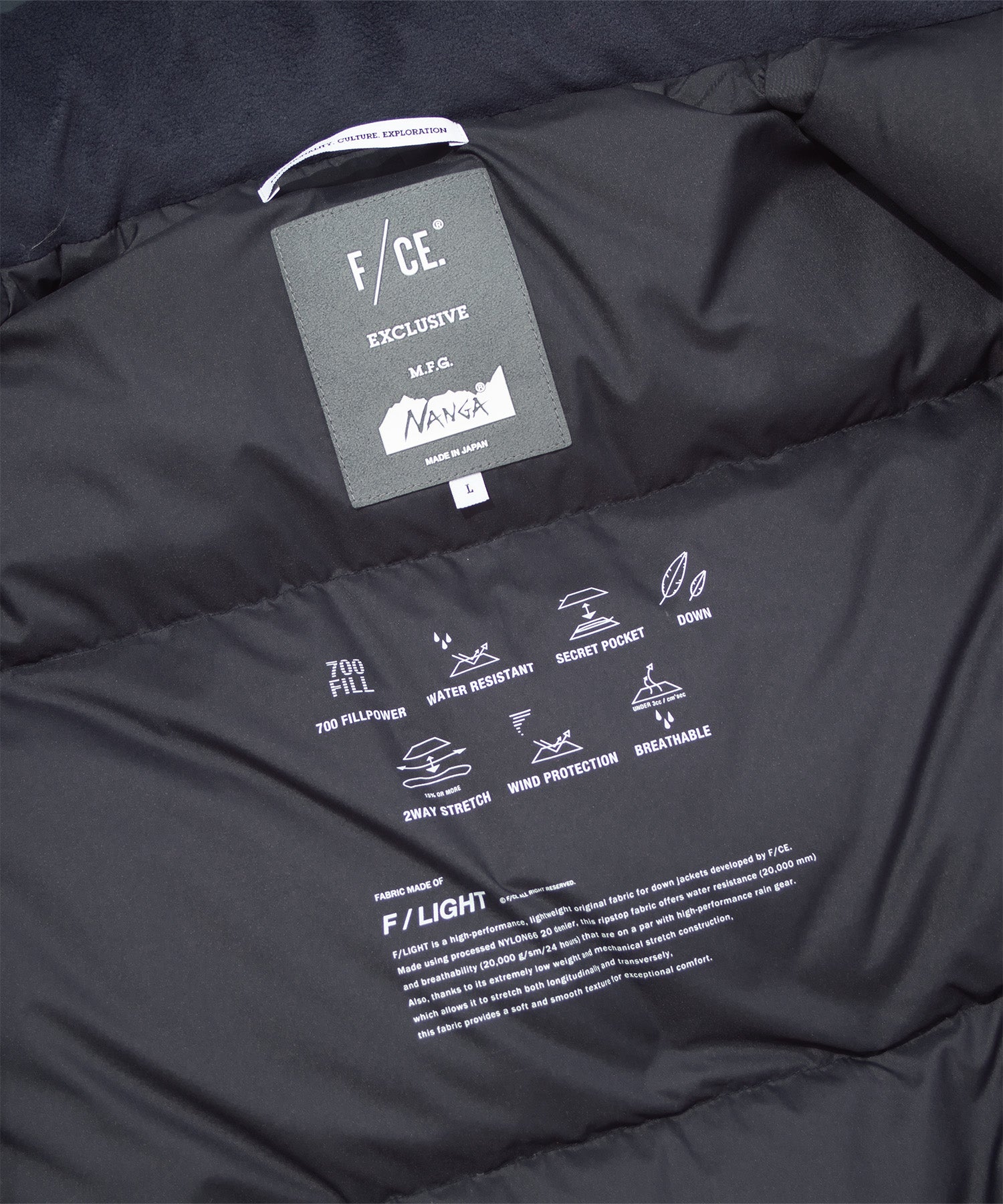 F/CE. / F/CE.×NANGA FT DETACHABLE HOODIE BOMB JK