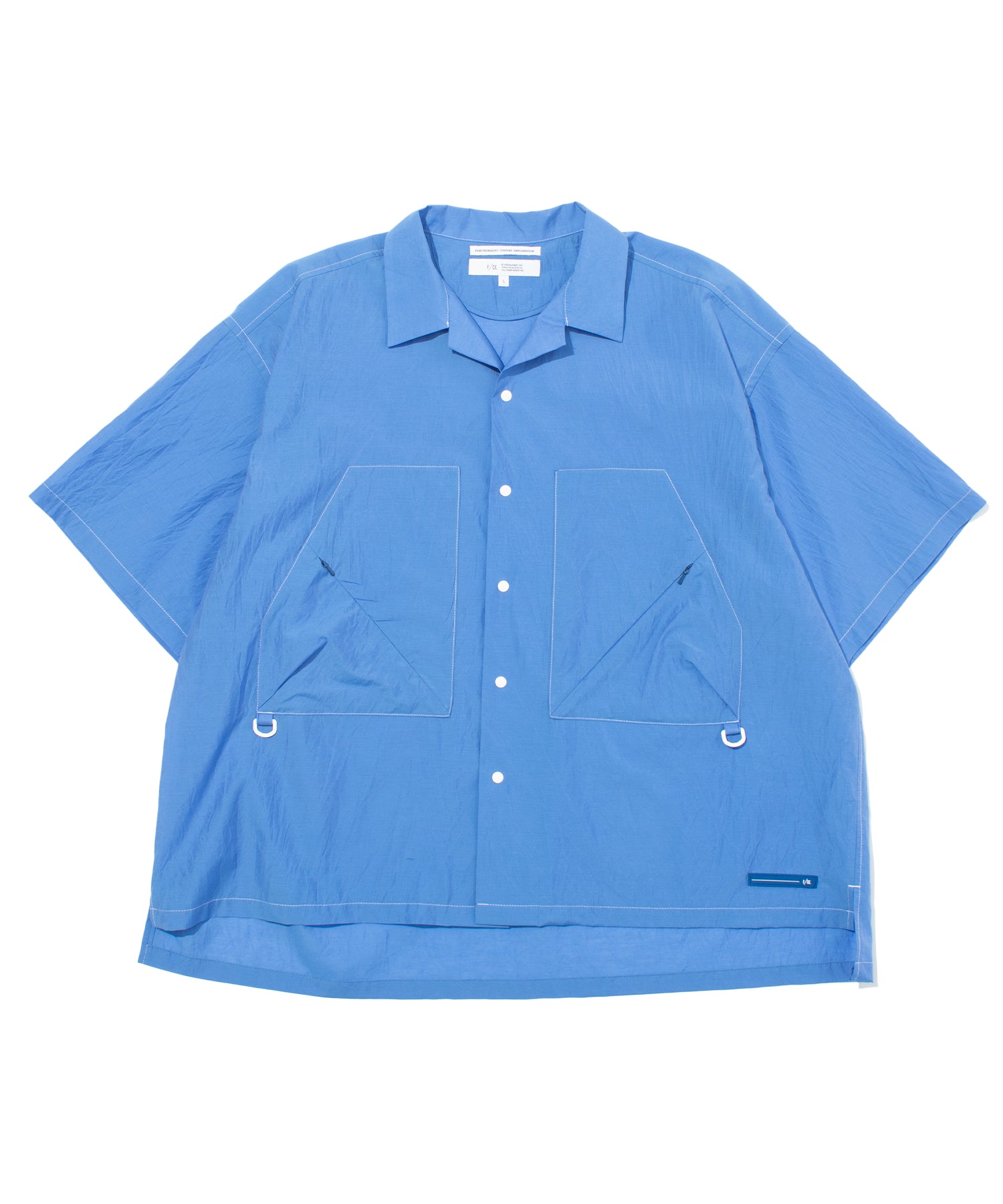 F/CE. / LIGHT WEIGHT OPEN COLLAR SHIRT