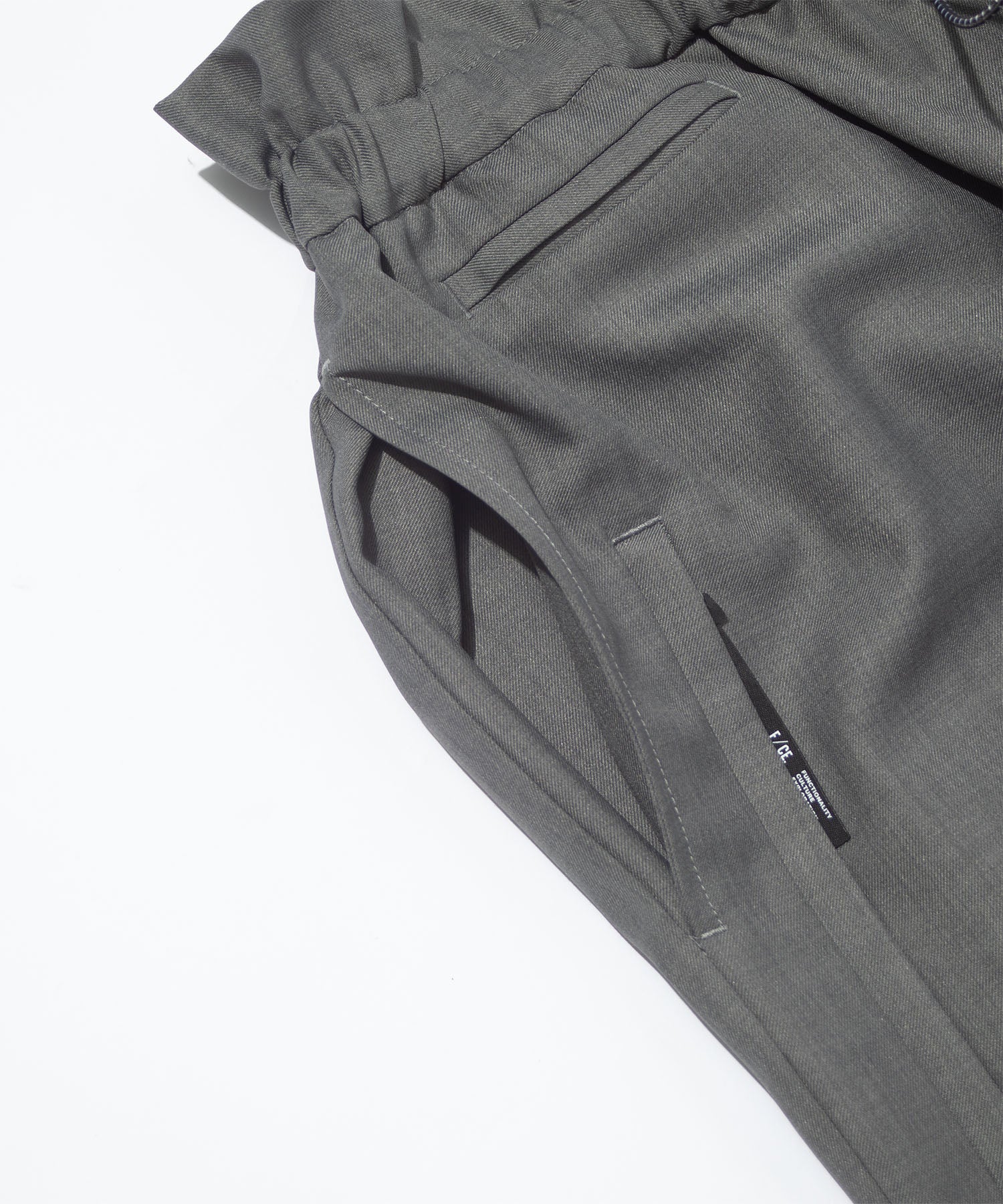 F/CE. / TWISTWOOL WIDE  TROUSERS