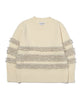 F/CE. / DUAL TEXTURE SHIFTED LINES KNIT