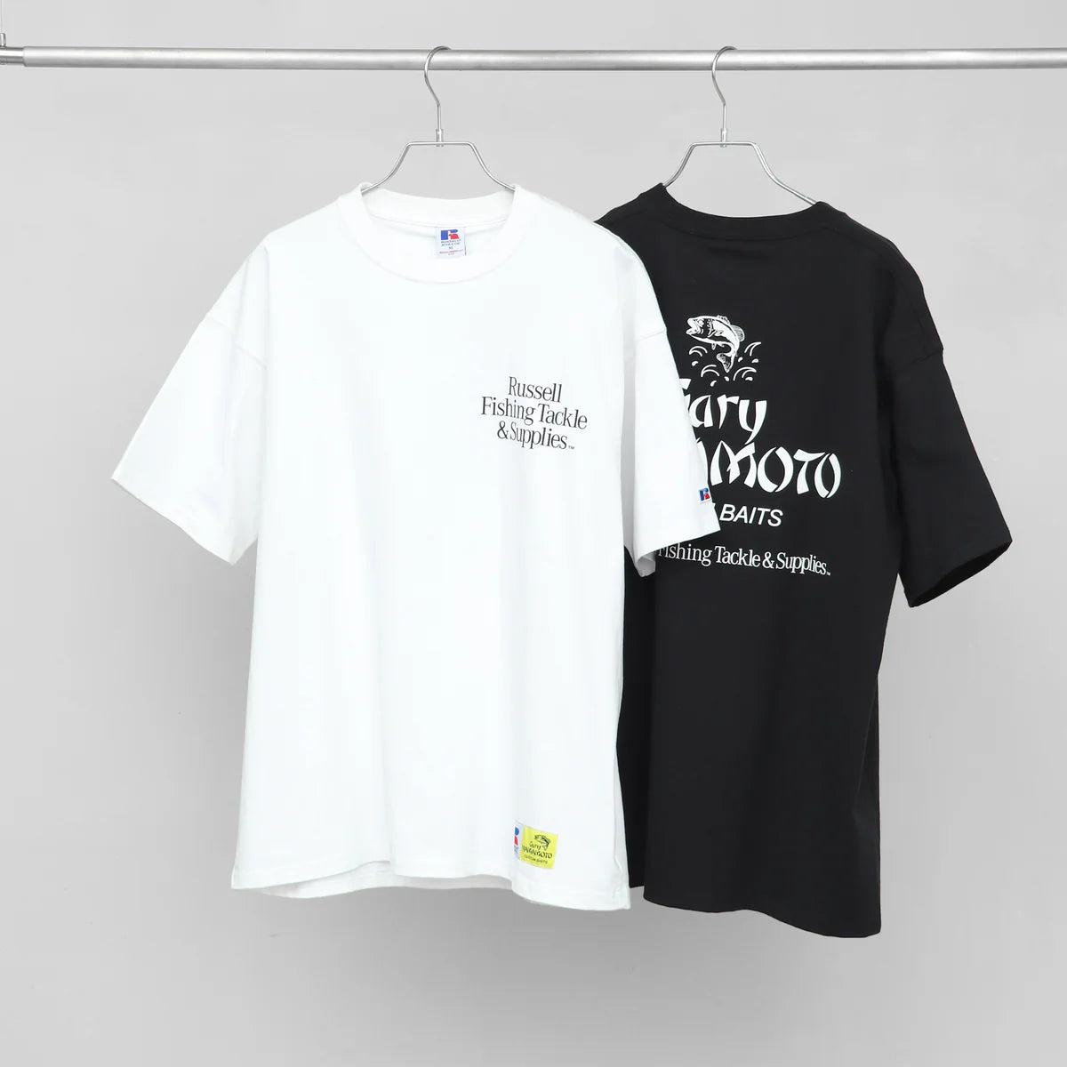 RUSSELL ATHLETIC / RussellｘGary YMAMOTO Gary ❛Back Logo❜ Heavy Cotton Jersey S/S T〈RGY-2404〉