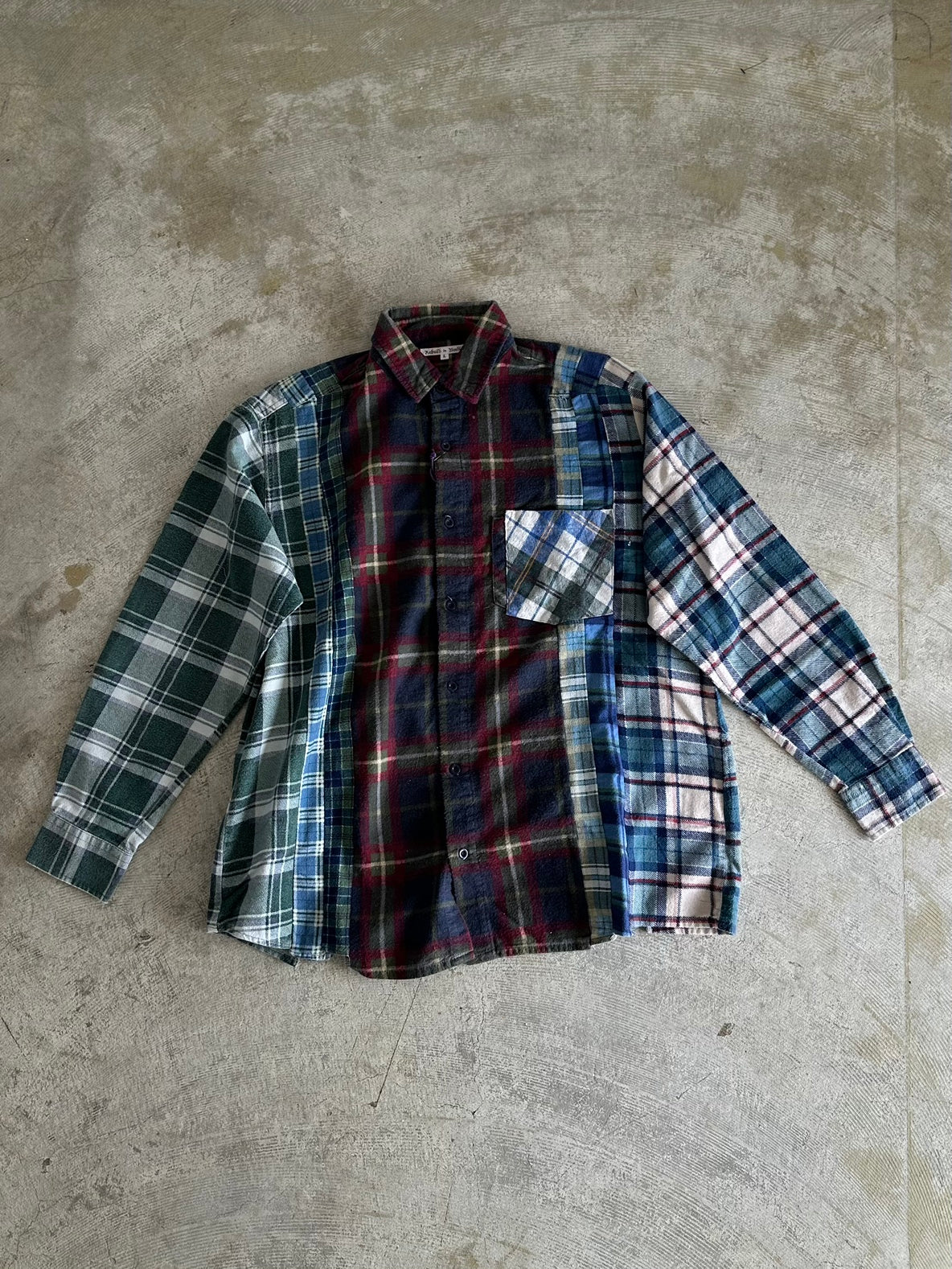 Needles / Flannel Shirt -> 7 Cuts Shirt