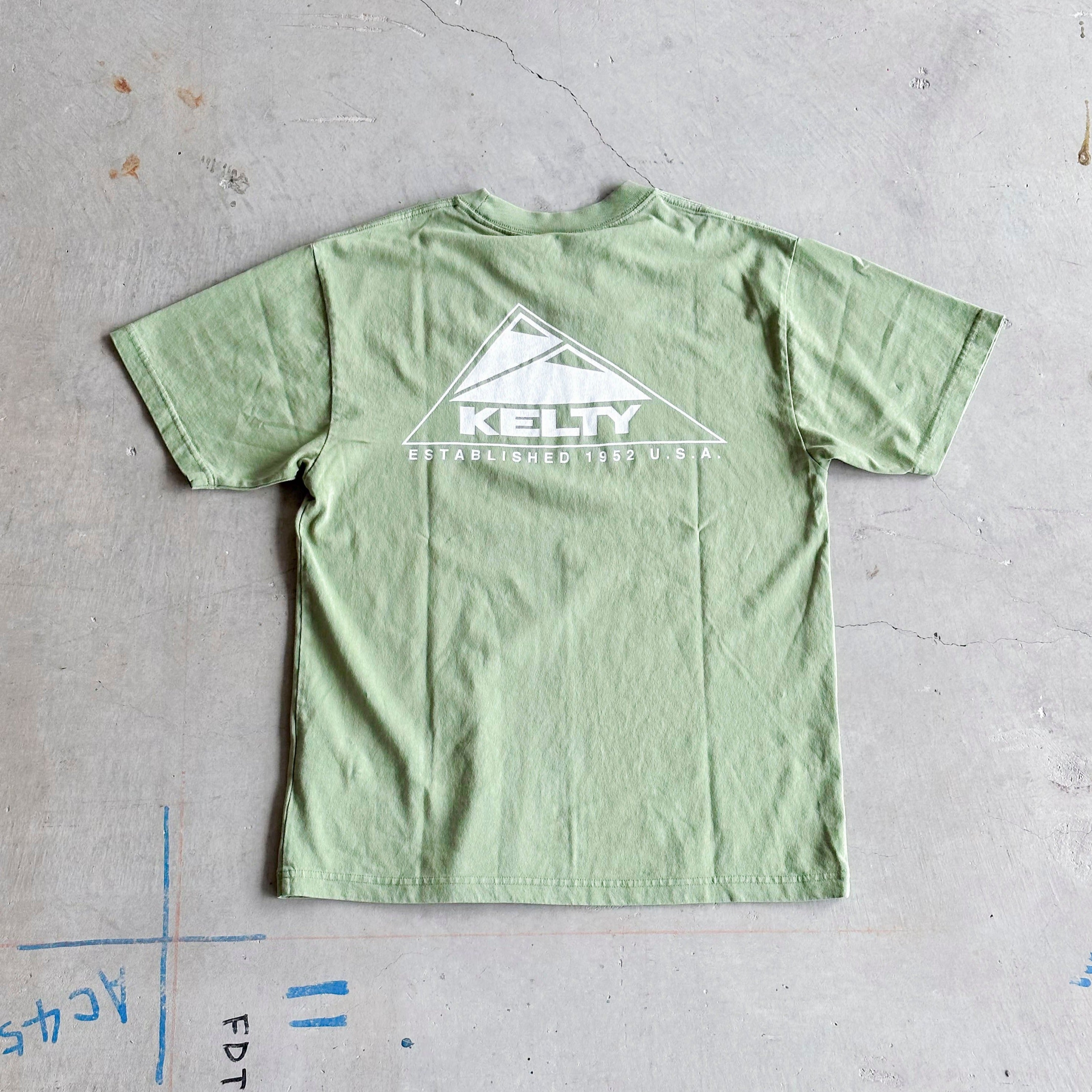 KELTY / バッグロゴ S/ST シャツ (製品染め）