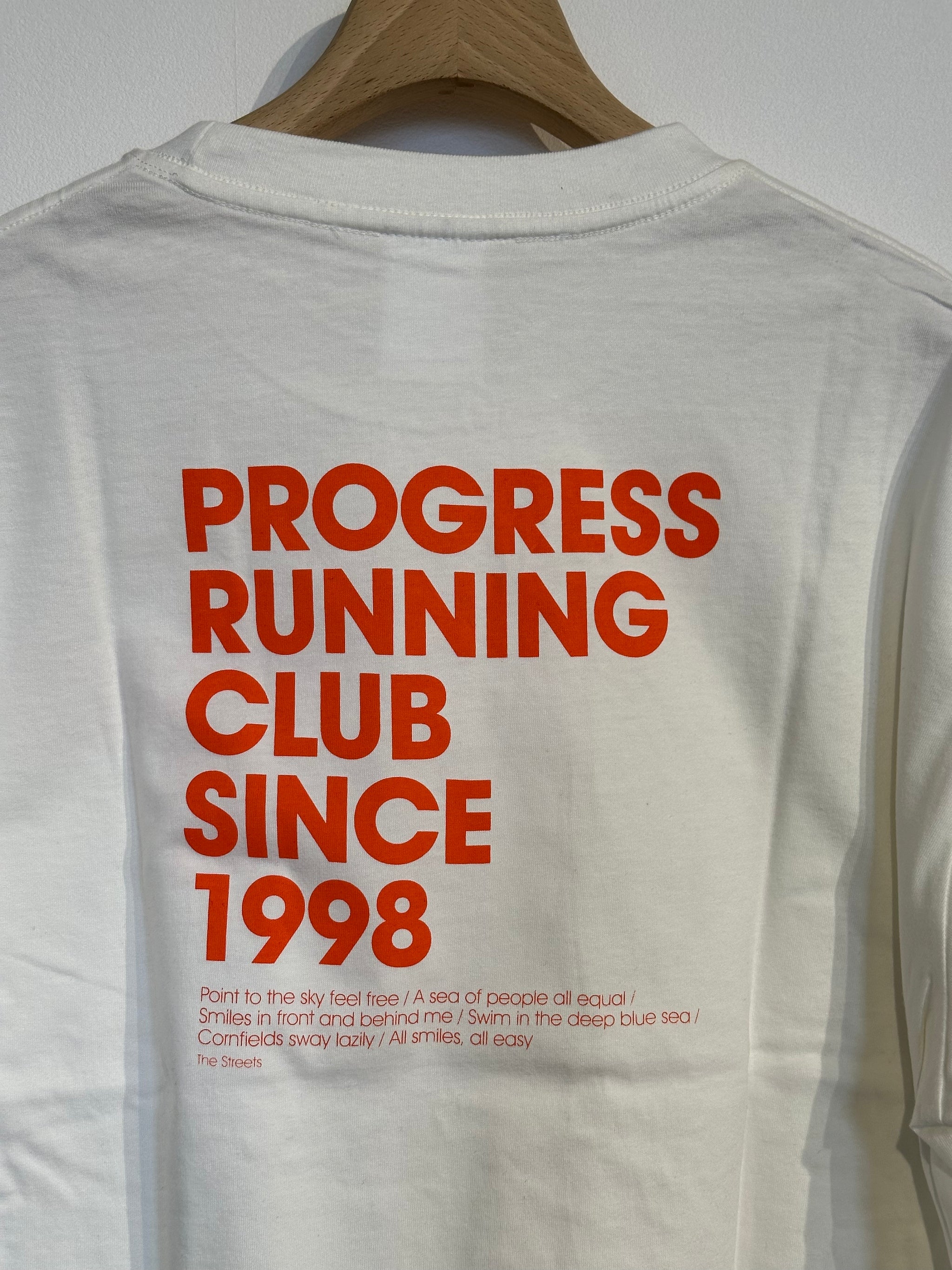 PROGRESS RUNNING CLUB / 1998 S/SLV TEE