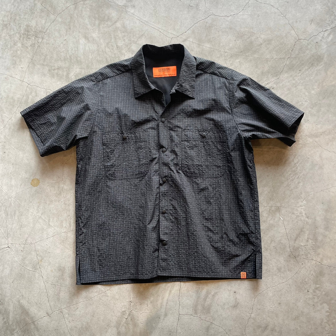 UNIVERSAL OVERALL  / UNWIND SHIRT DRY CHECK