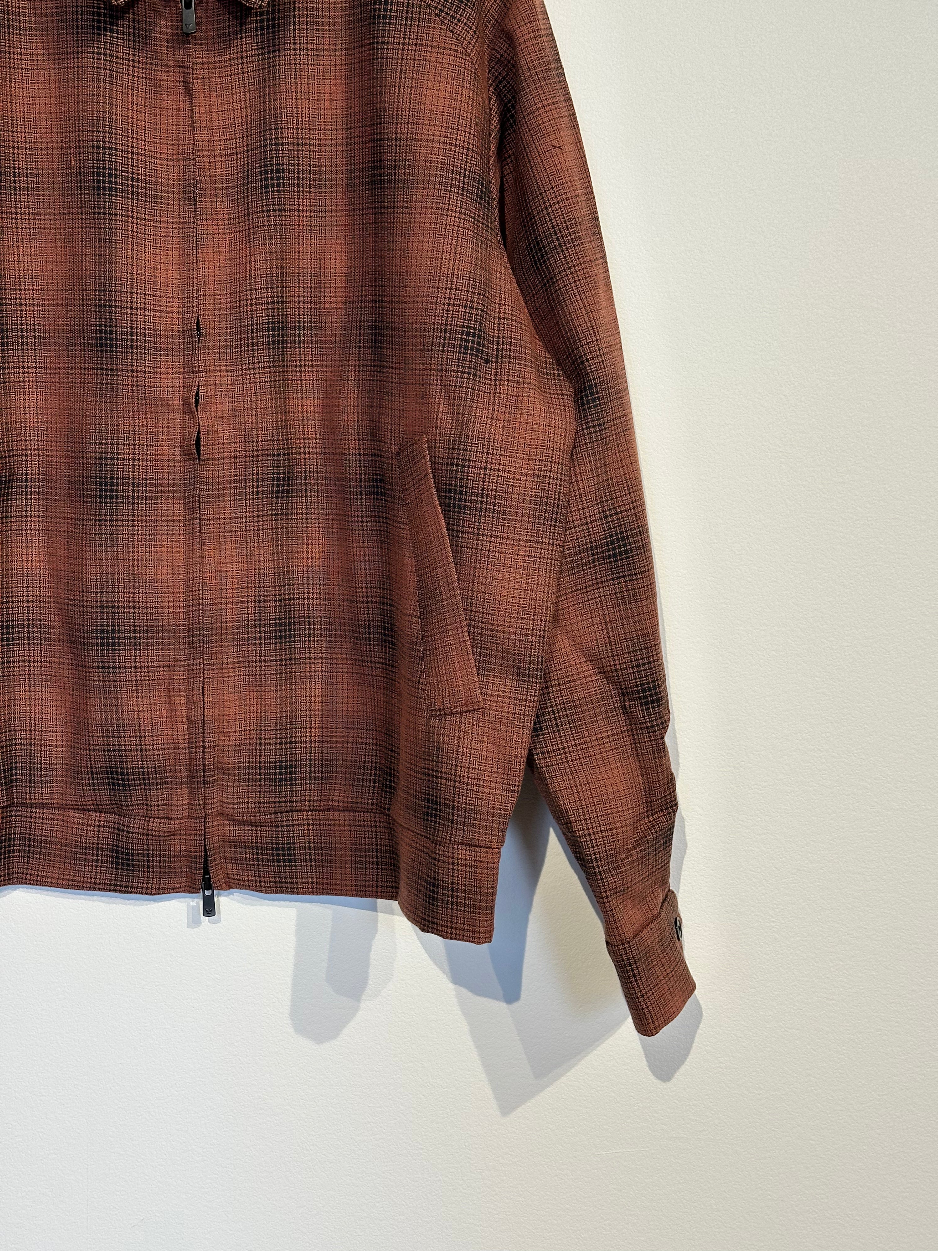 Needles / Sport Jacket-Wool Shadow Plaid