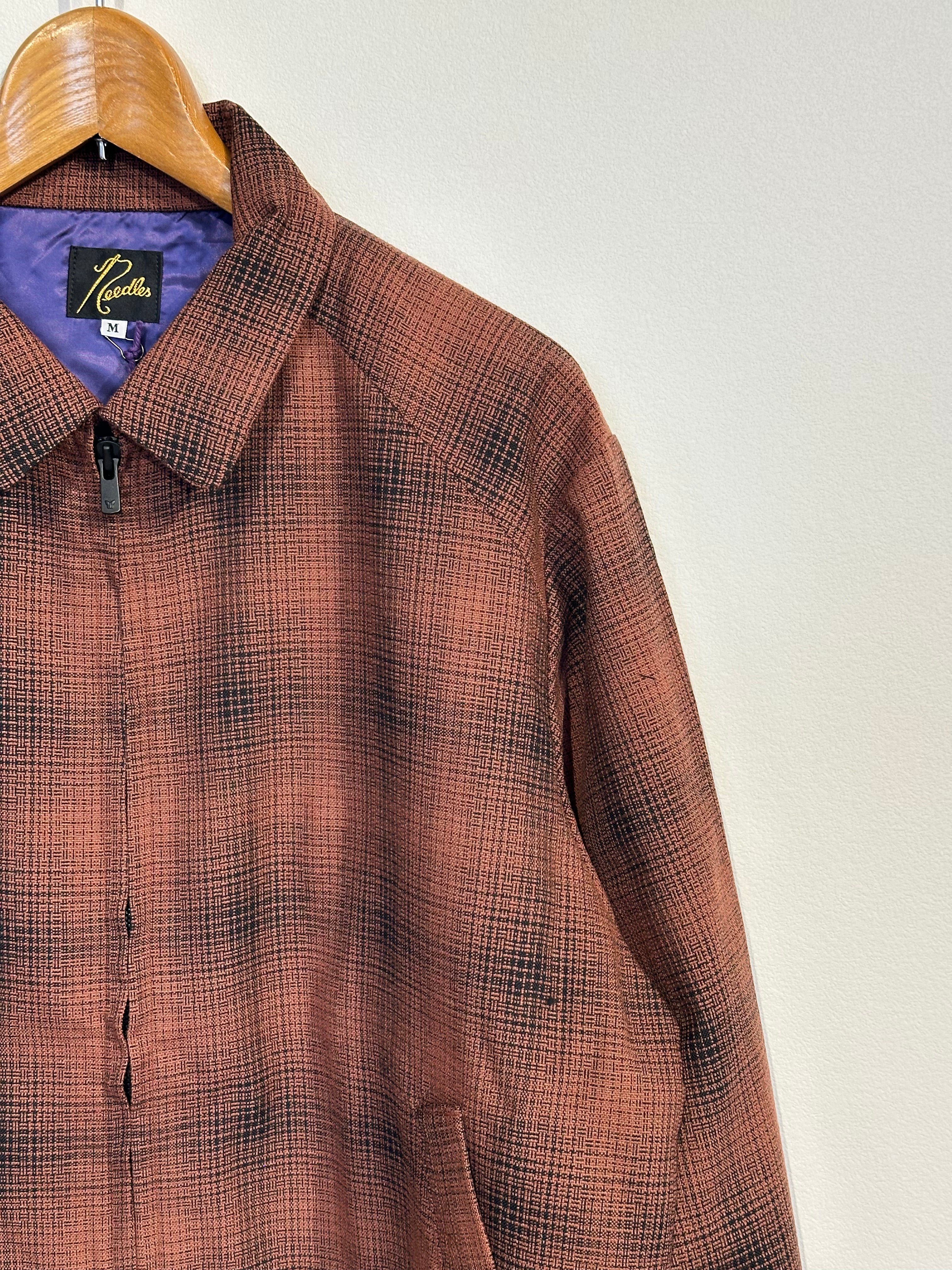 Needles / Sport Jacket-Wool Shadow Plaid