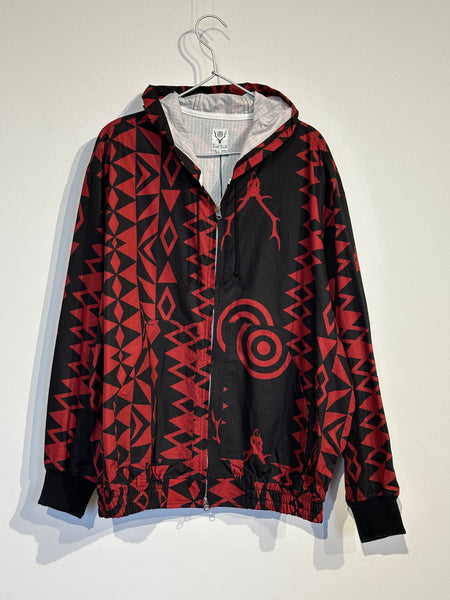 South2west8 / Zipped Work Hoody - Cotton Ripstop / Printed – NorMo
