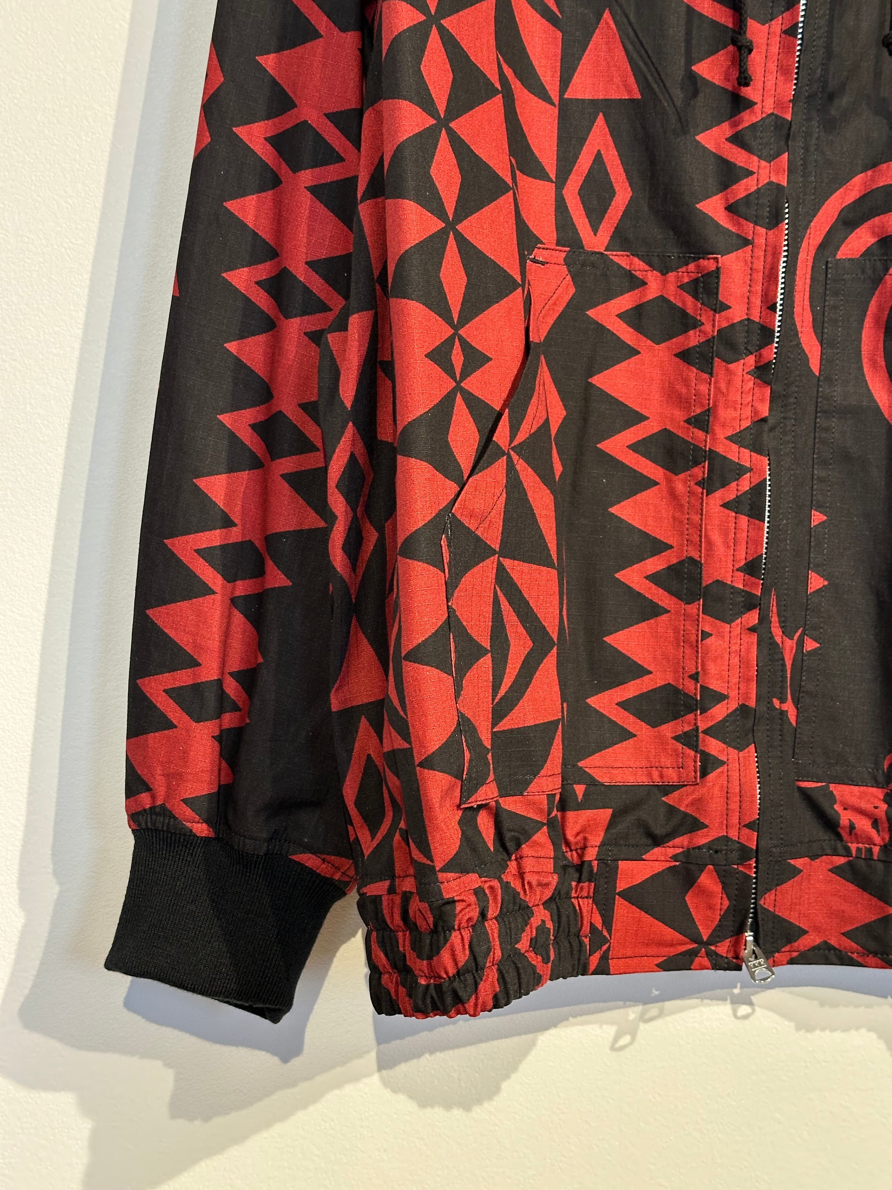 South2west8 / Zipped Work Hoody - Cotton Ripstop / Printed