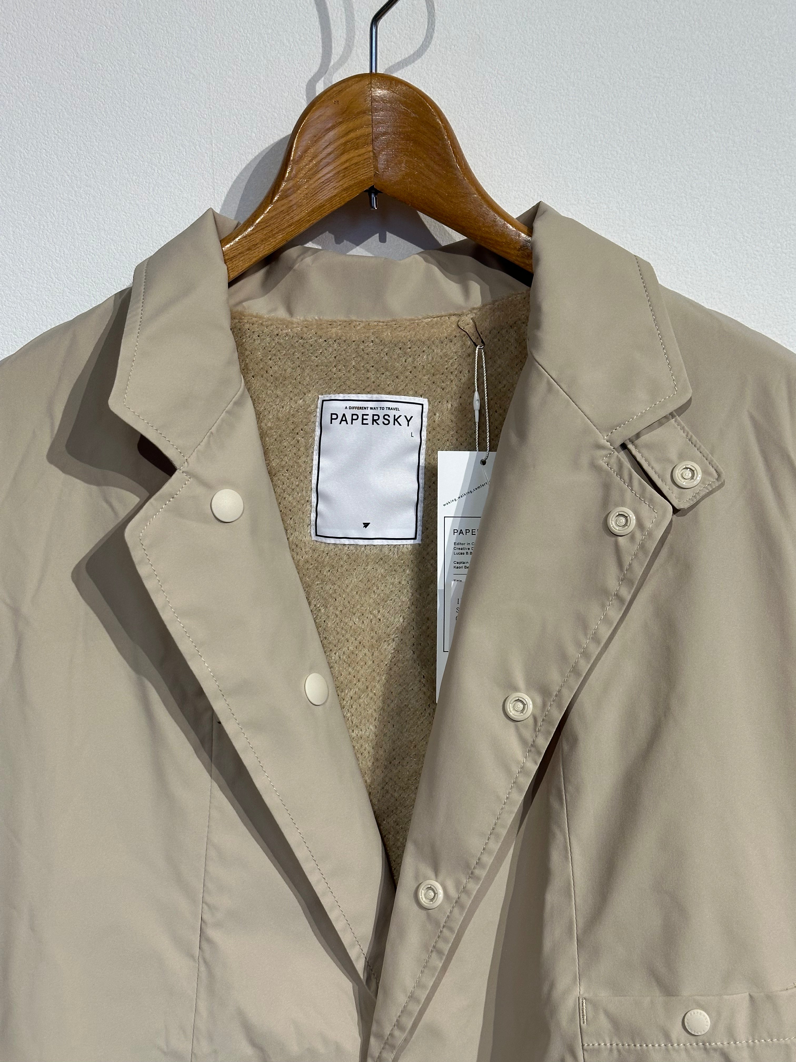 PAPERSKY / HIKE&BIKE STAND JACKET