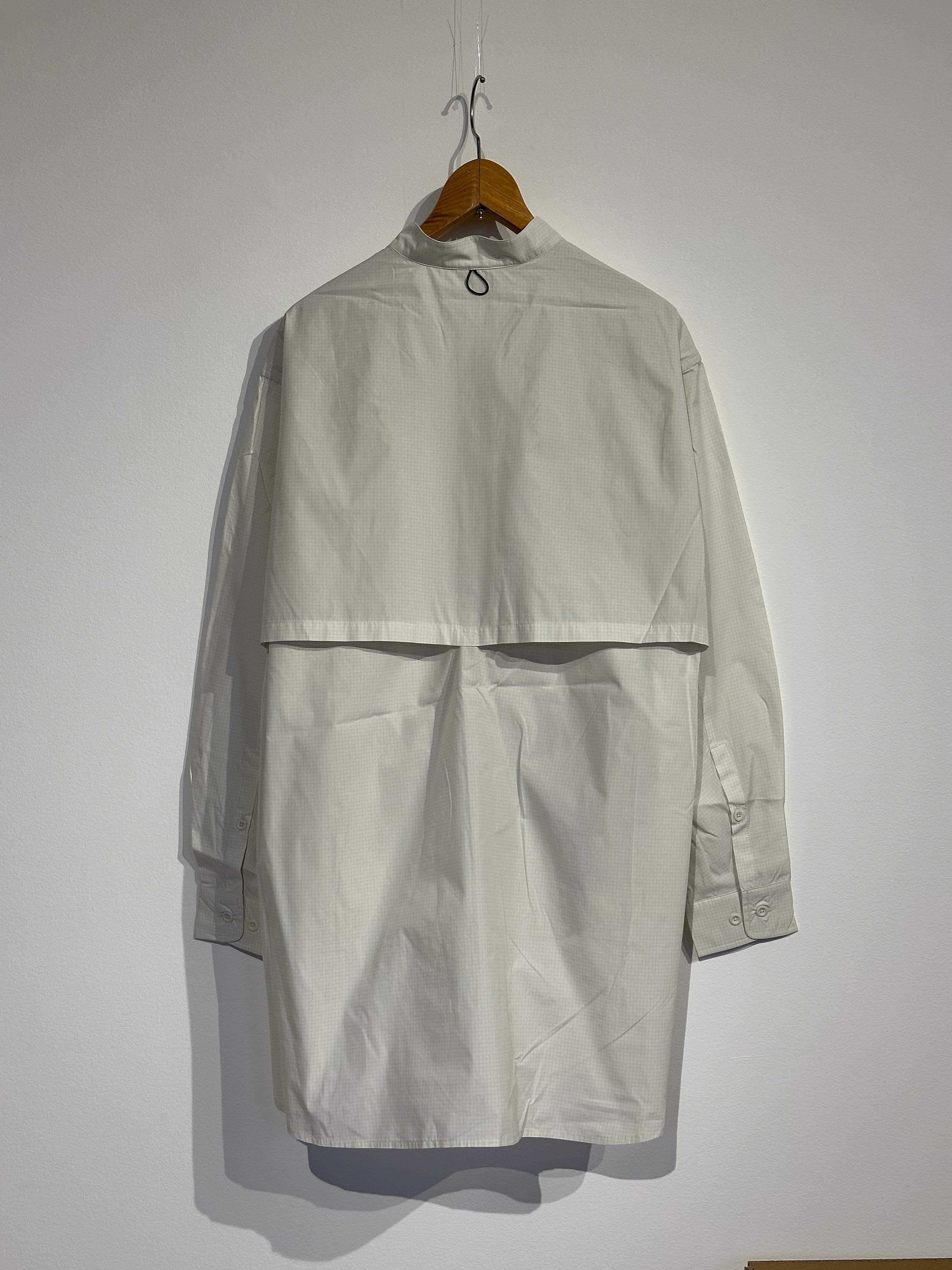 PAPERSKY / MAGAZINE CHECK LONG BIG SHIRT