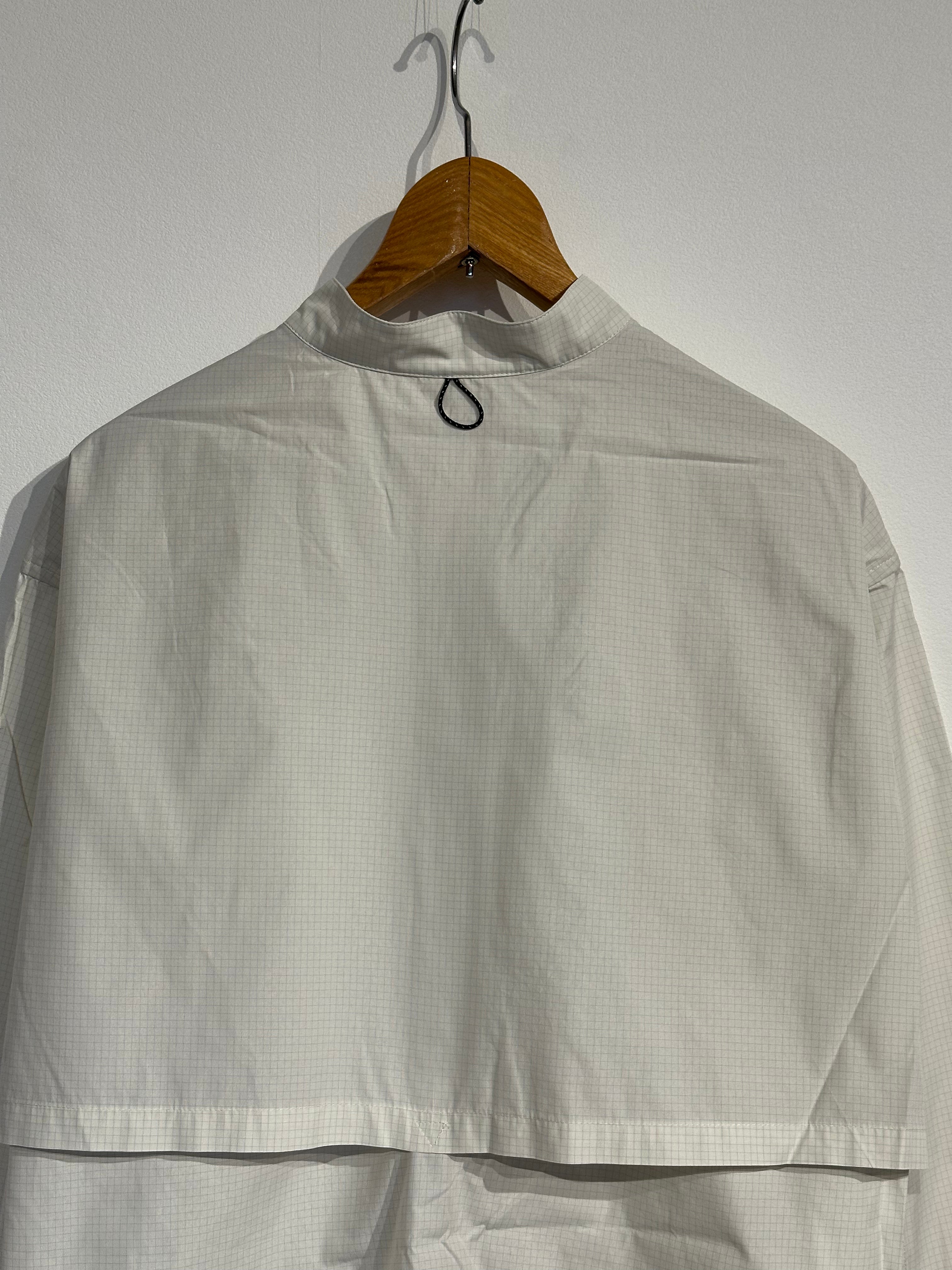 PAPERSKY / MAGAZINE CHECK LONG BIG SHIRT