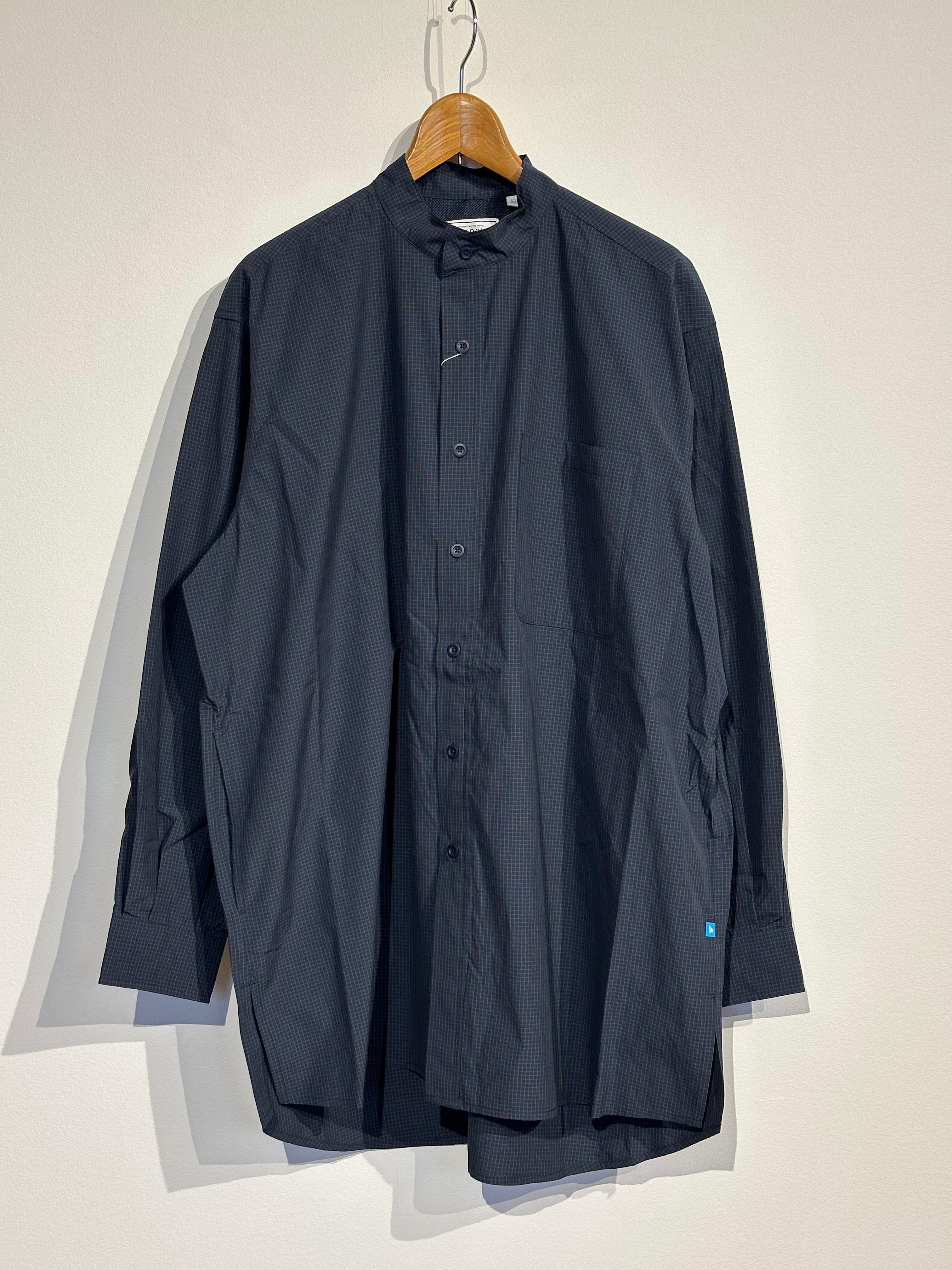 PAPERSKY / MAGAZINE CHECK LONG BIG SHIRT