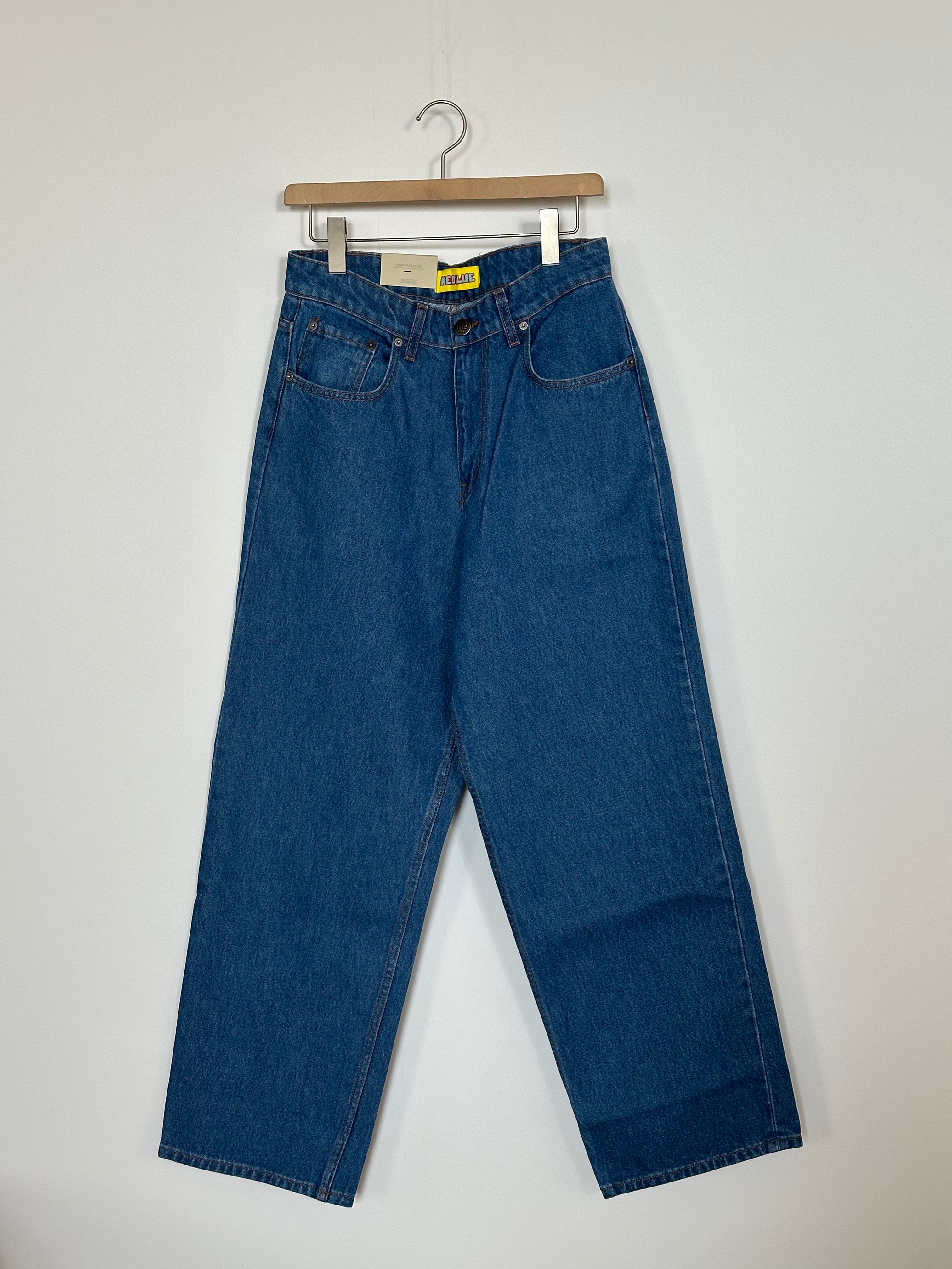 NEO BLUE / BAGGY SKATE PANTS