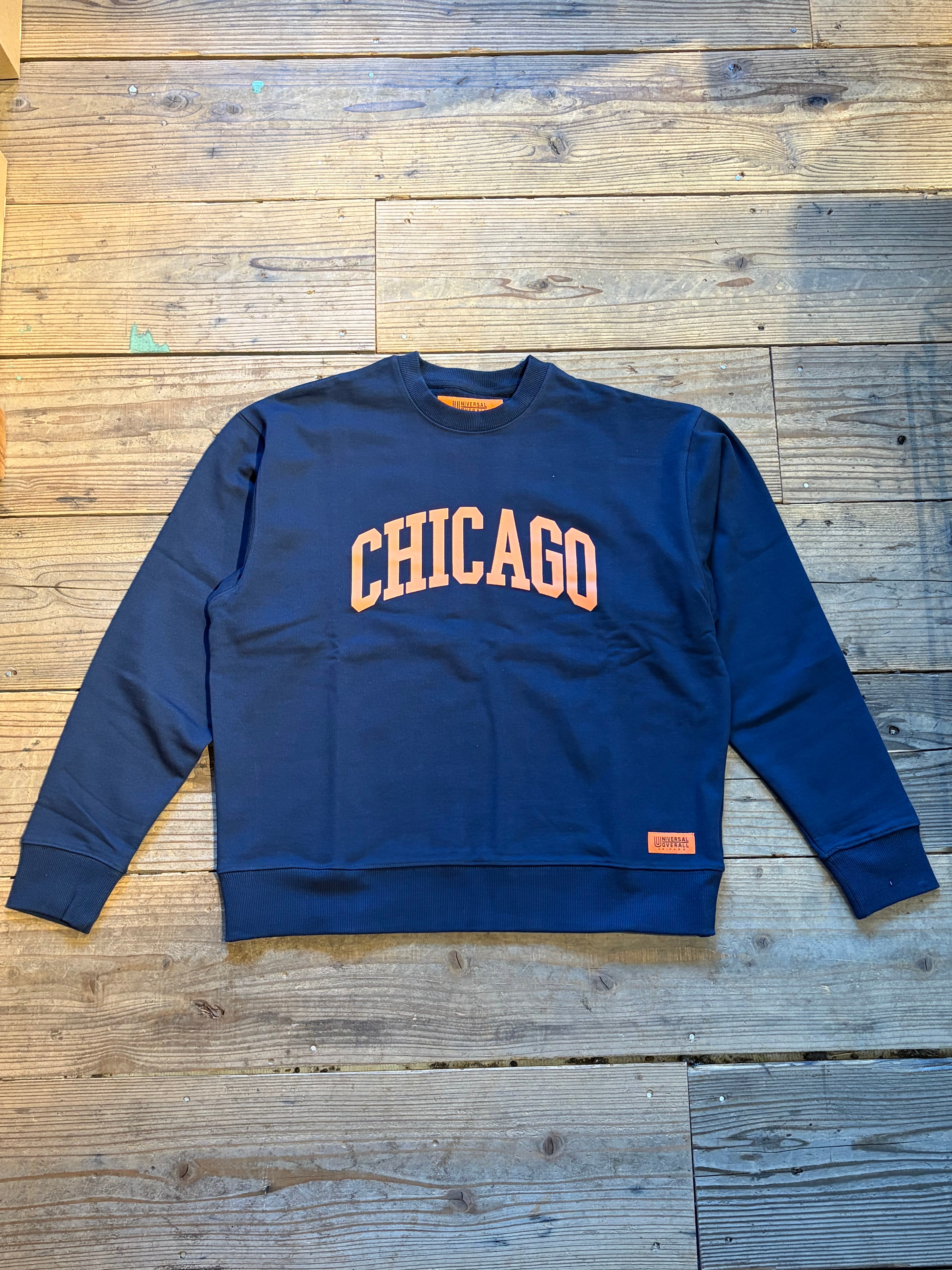 UNIVERSAL OVERALL / CHICAGO SWEAT SHIRT
