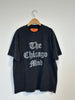 UNIVERSAL OVERALL / OE LOGO PRINT TEE CHEMCIALWASH