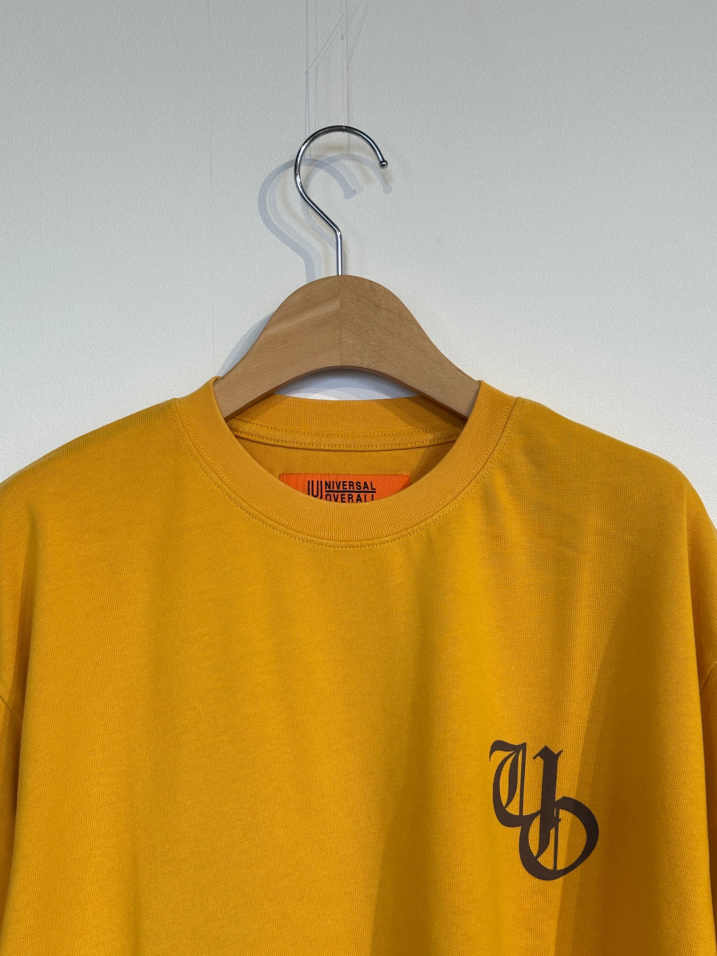 UNIVERSAL OVERALL / OE LOGO BACK PRINT TEE_CHEMCIAL WASH