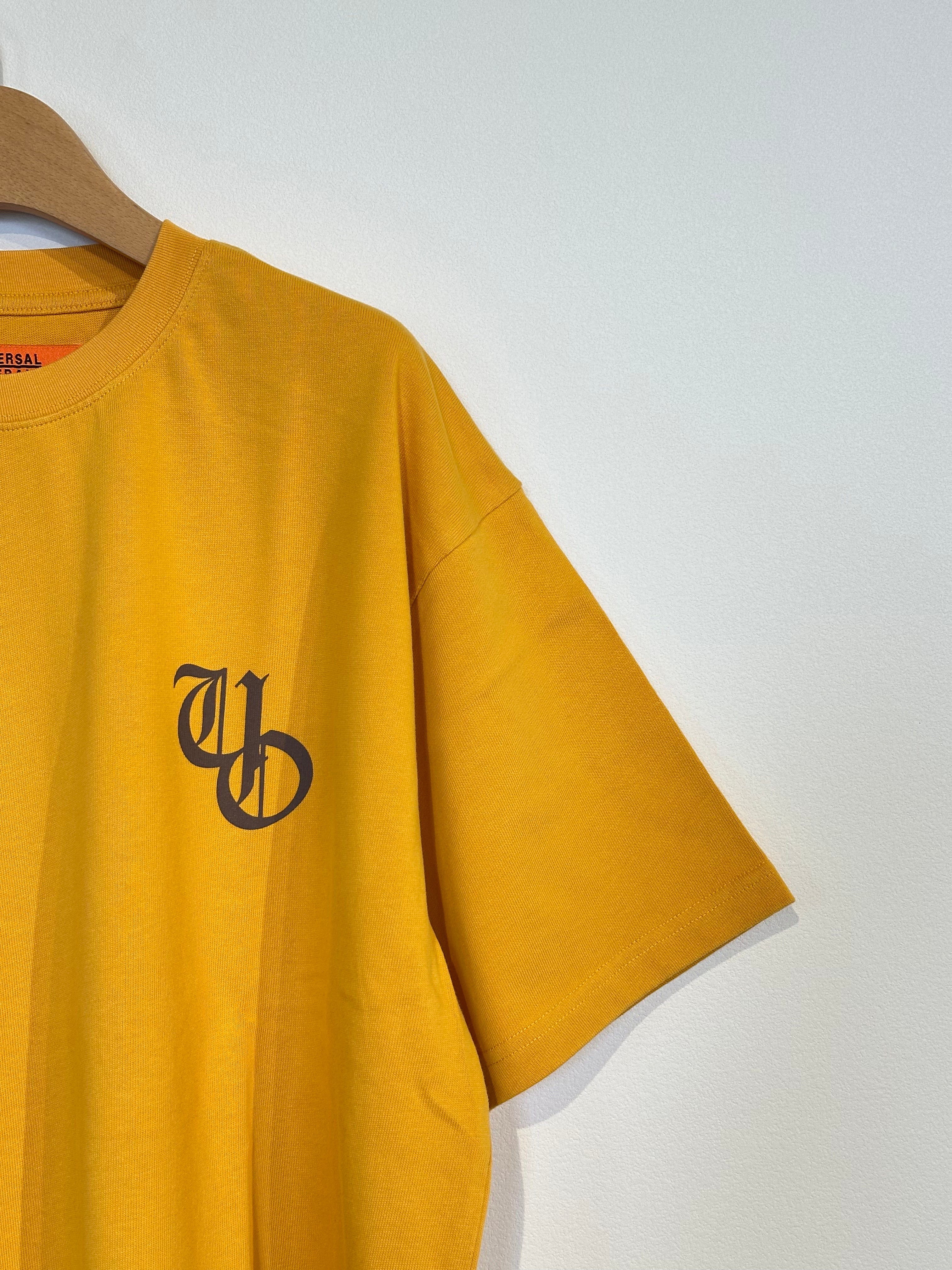 UNIVERSAL OVERALL / OE LOGO BACK PRINT TEE_CHEMCIAL WASH